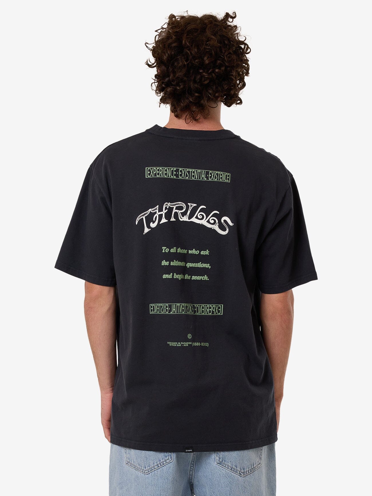 Searchers Oversize Fit Tee - Twilight Black XS