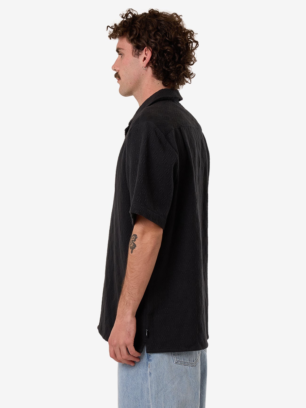 Vanished Bowling Shirt - Black XS