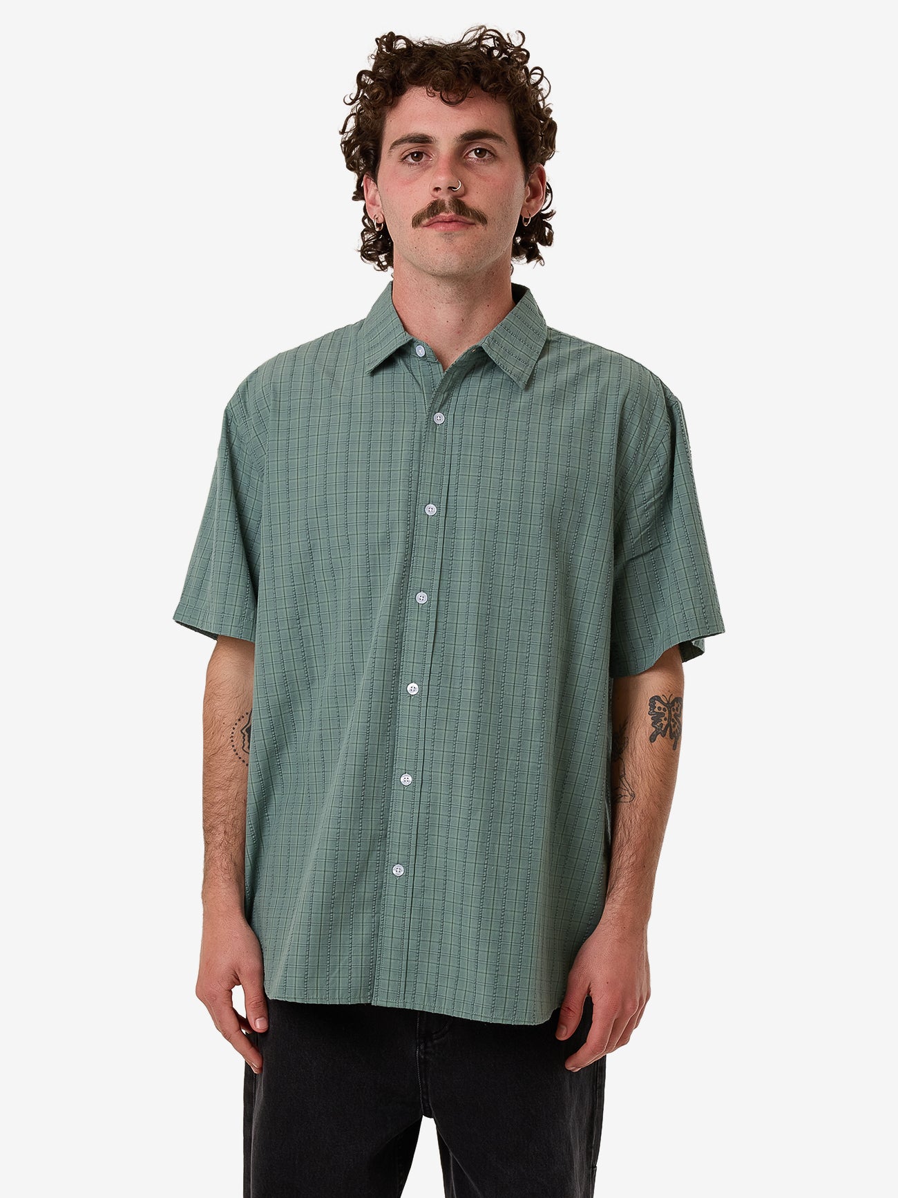 Ambient Connections Short Sleeve Shirt - Chinois Green XS