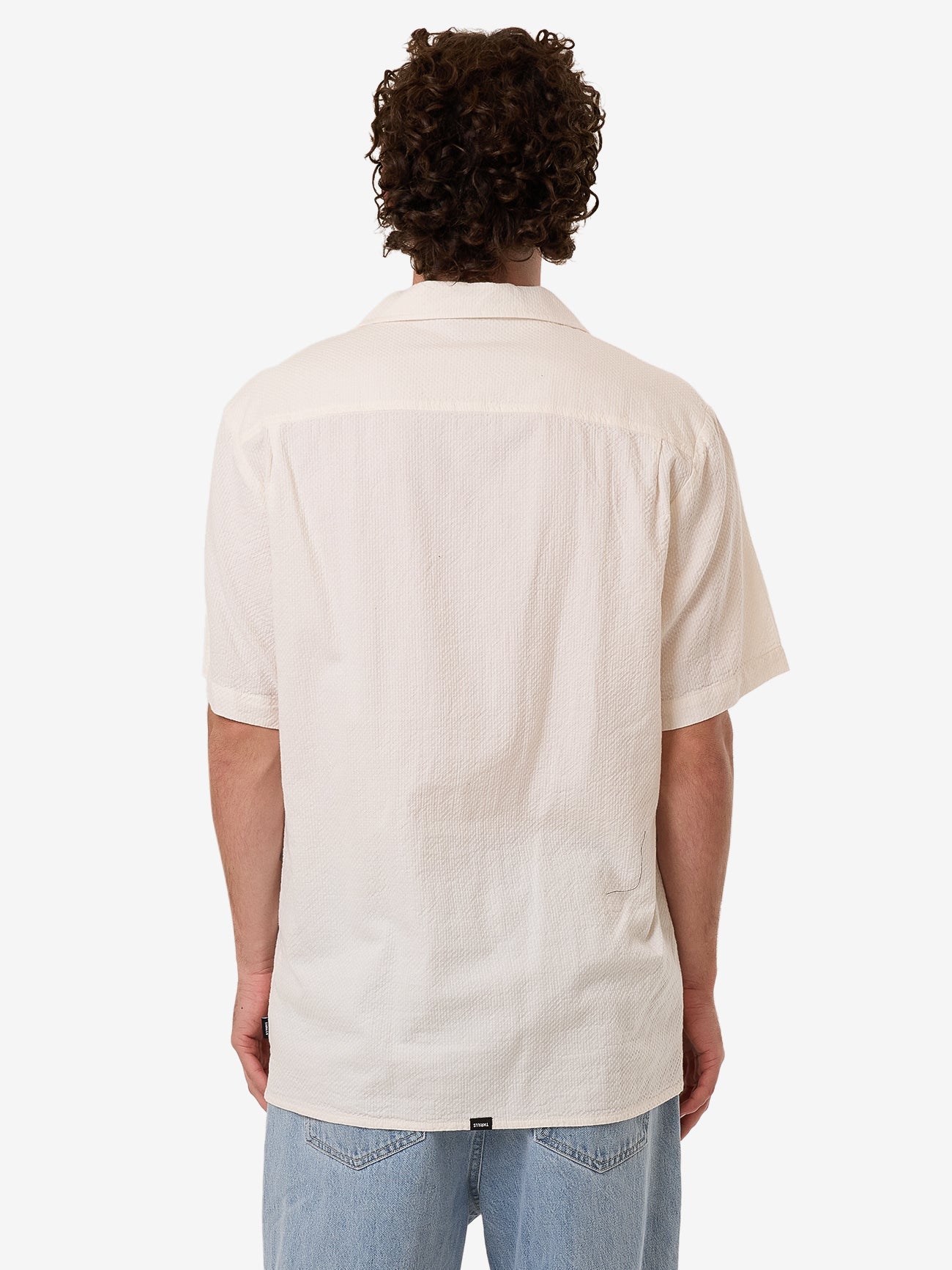 Walks Of Life Bowling Shirt - Heritage White XS