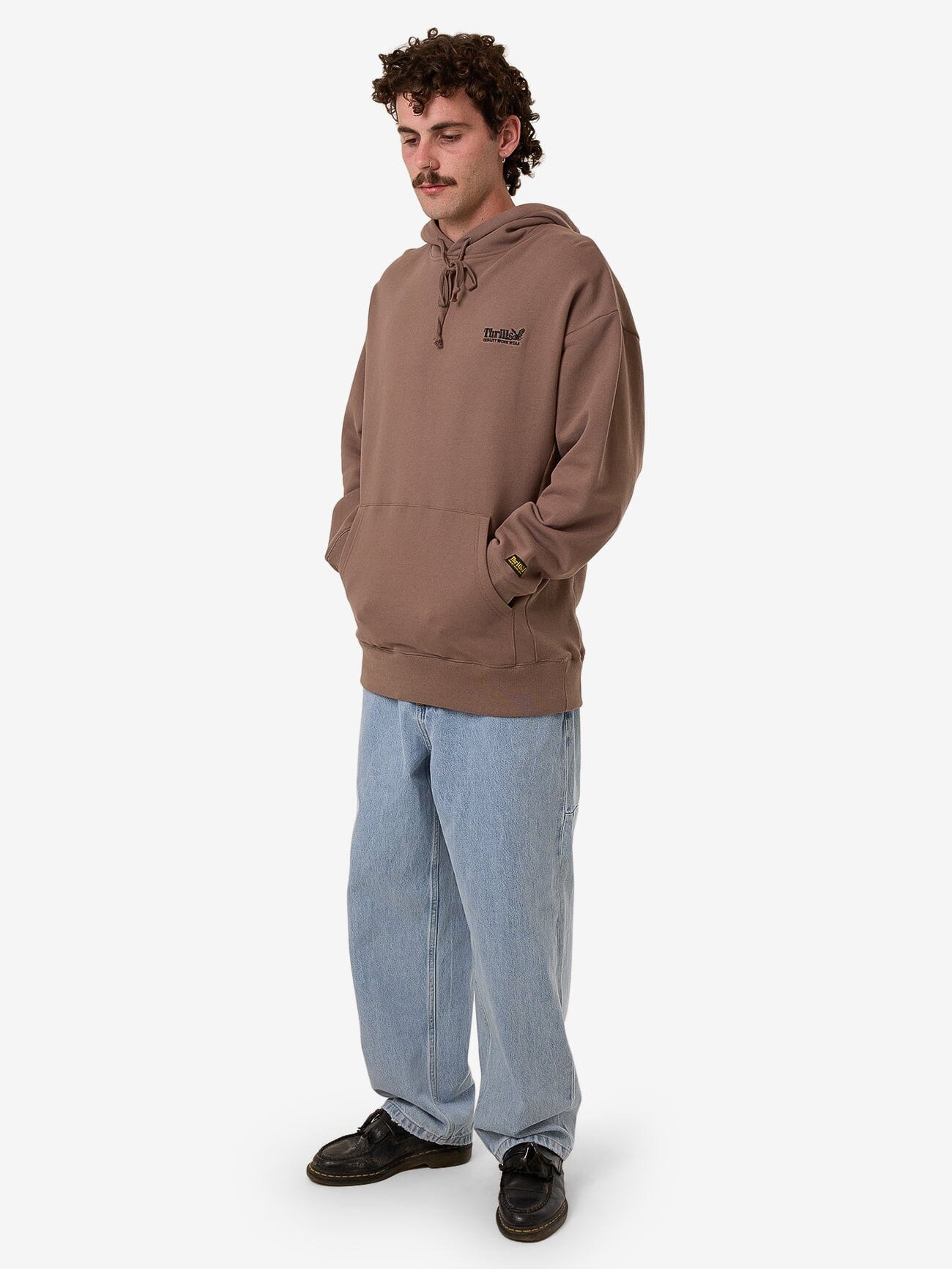 Thrills Union Slouch Pull On Hood - Falcon XS
