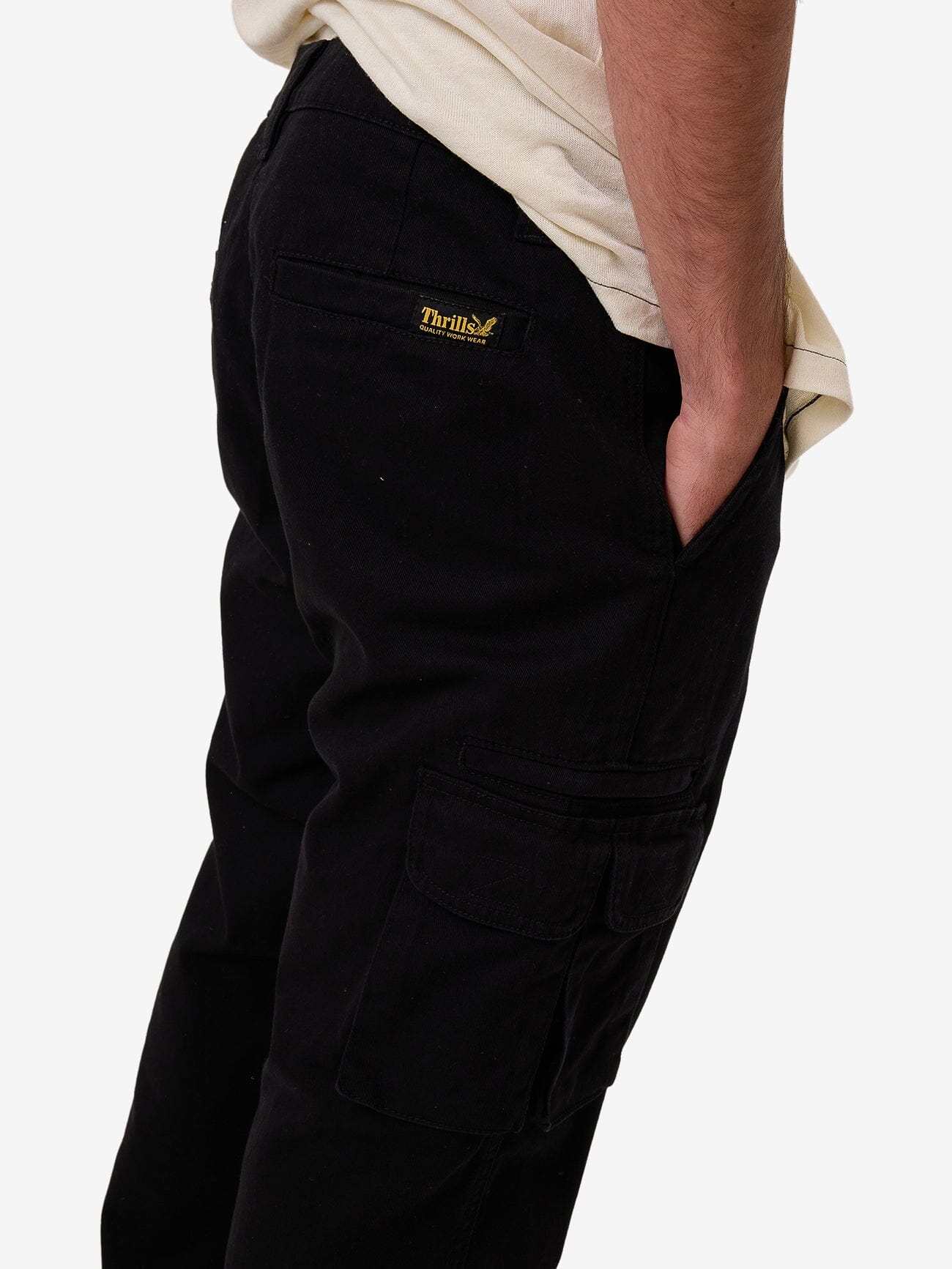 Slacker Union Cargo Pant - Black 28