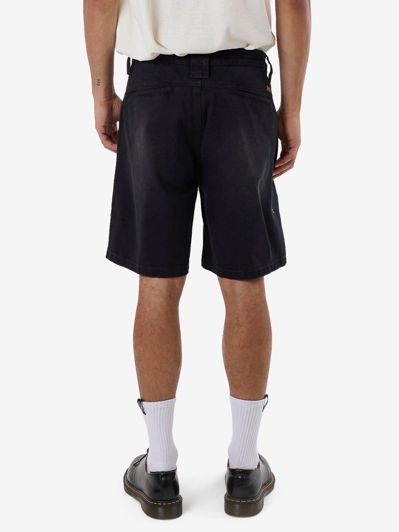 Thrills Union Slacker Work Short - Washed Black