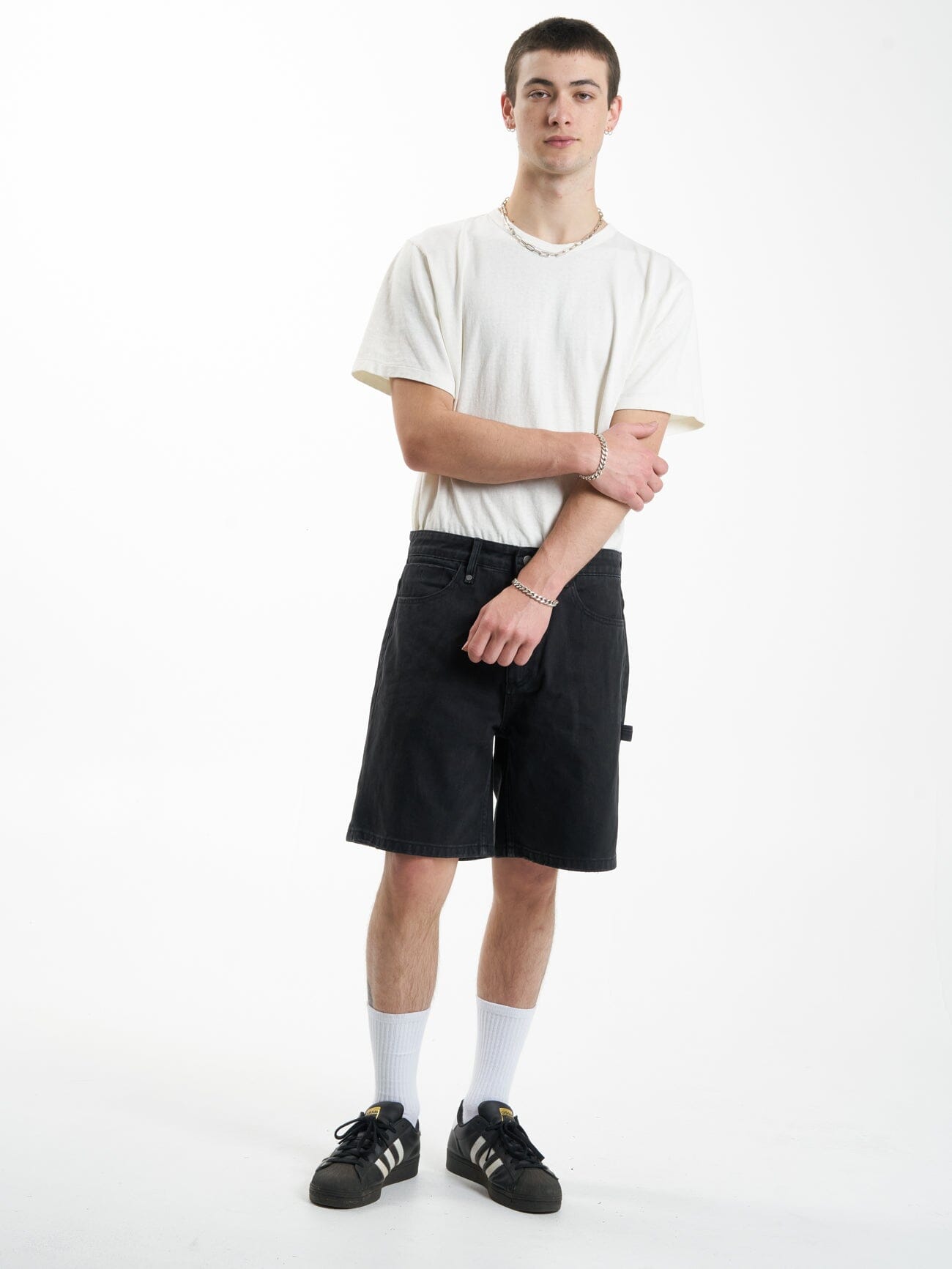 Slacker Denim Short - Dusk Black