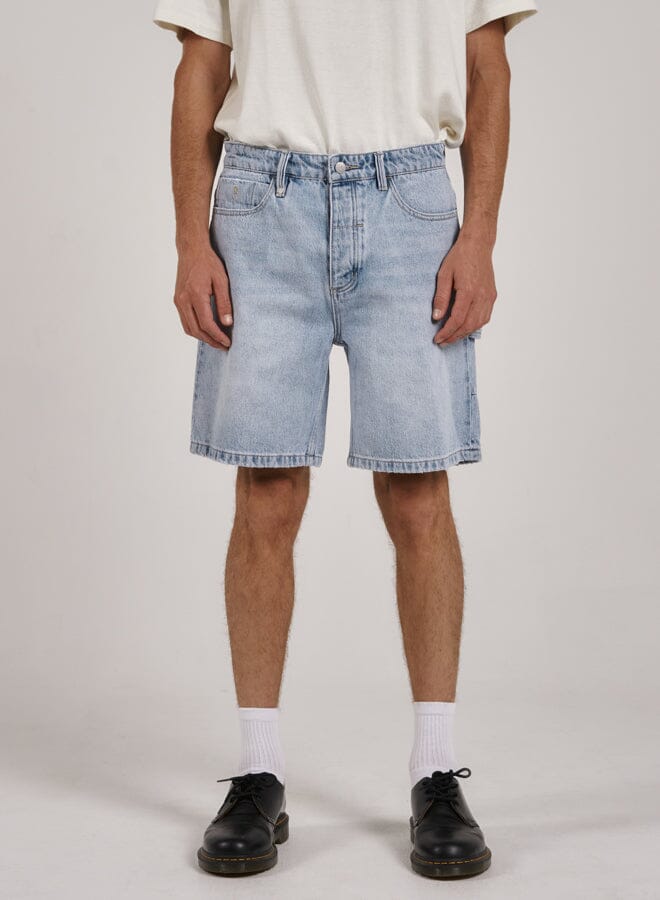 Slacker Denim Short - Ash Blue