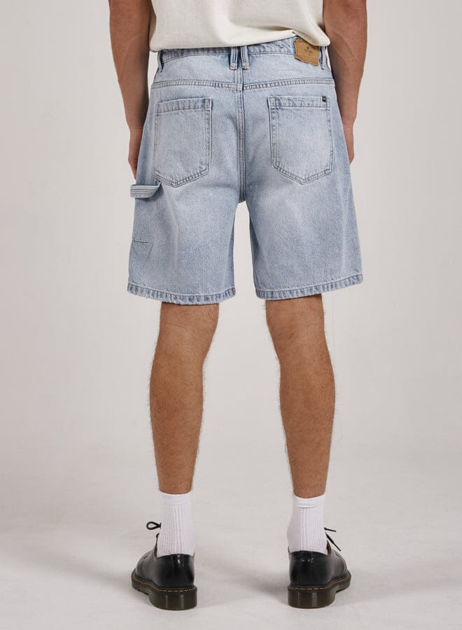 Slacker Denim Short - Ash Blue