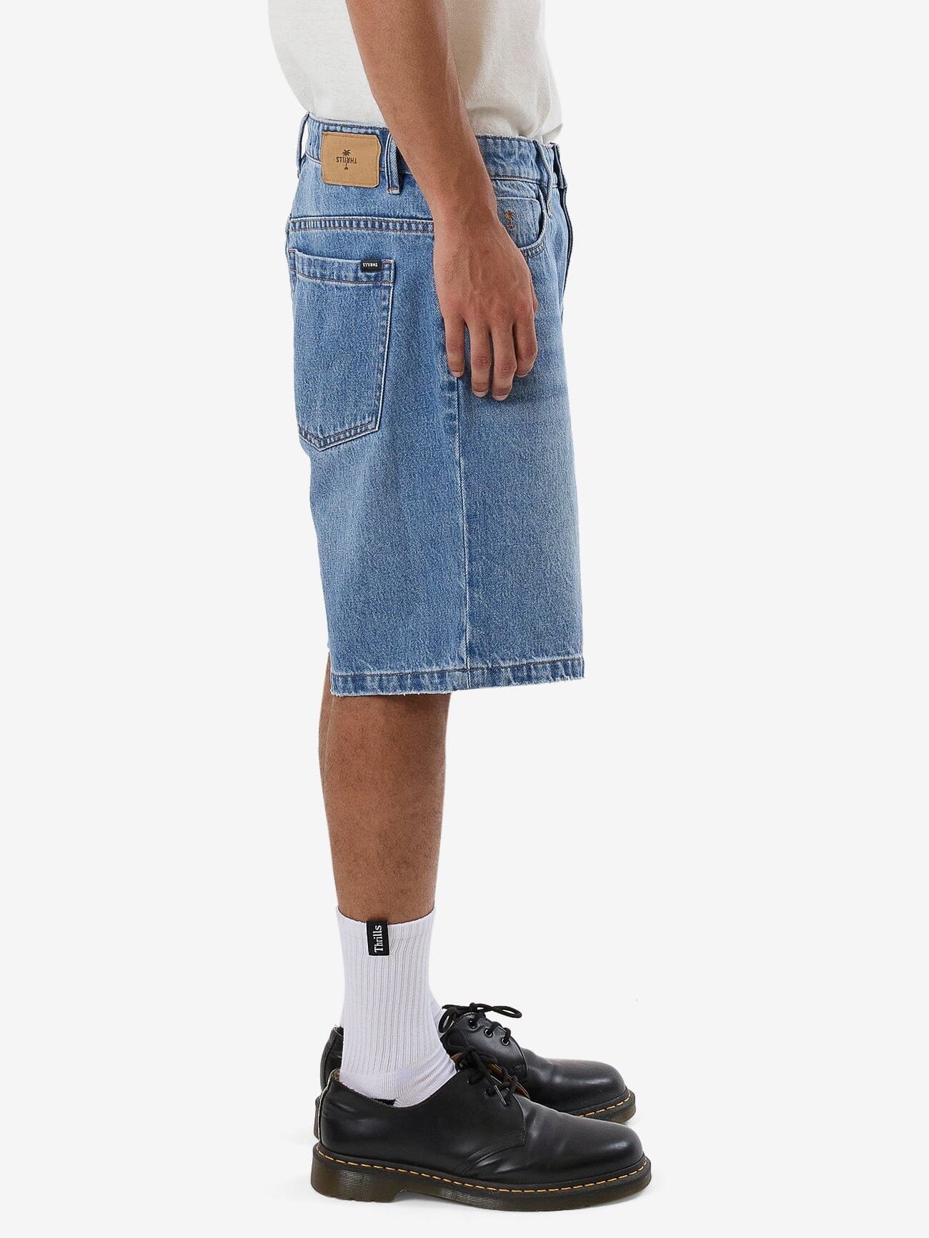 Slacker Denim Short - Dark Dust Blue