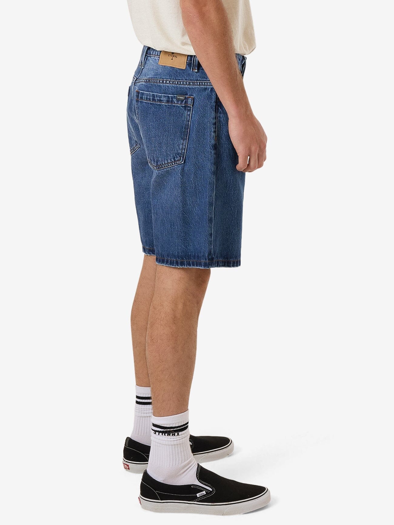 Slacker Denim Short - Double Rinsed Blues 28