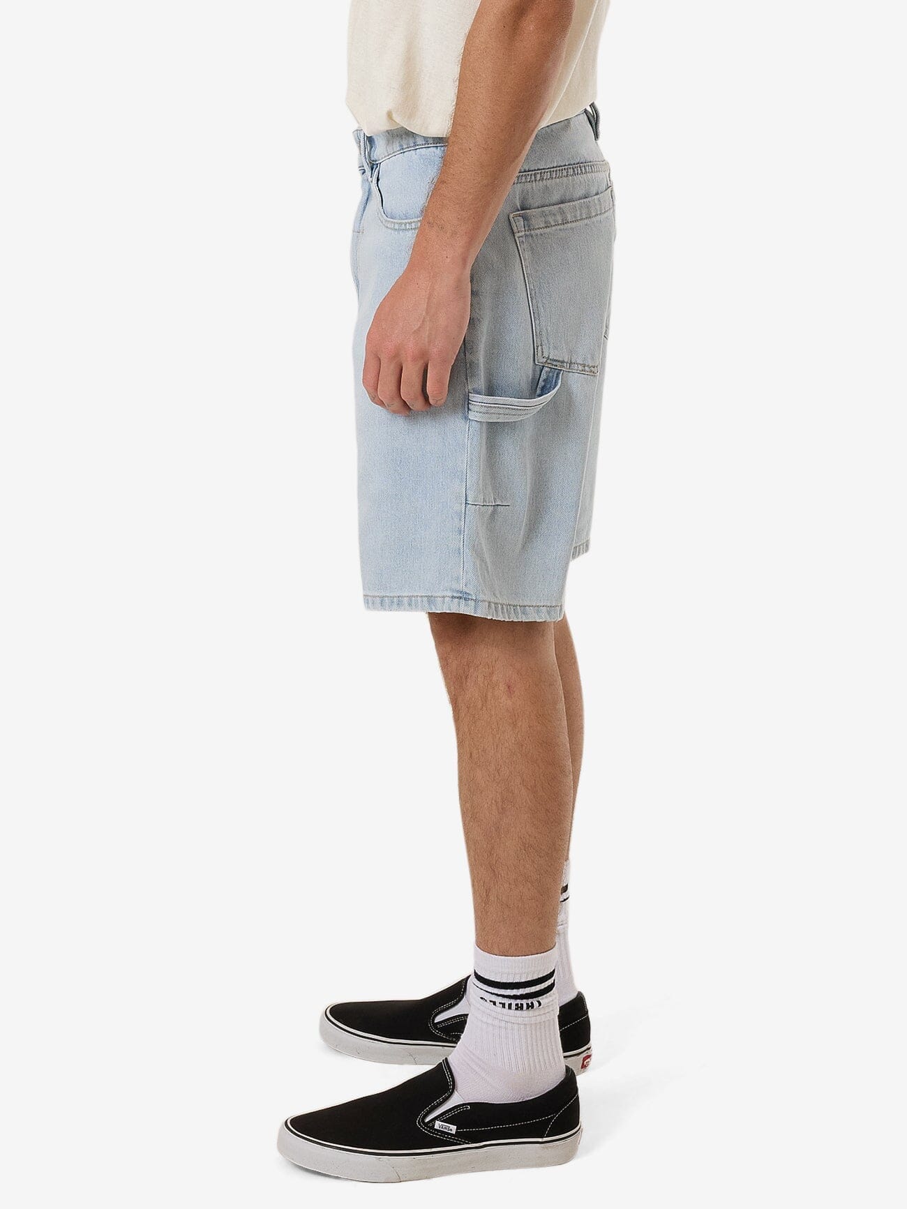 Slacker Denim Short - Ether Blue 28