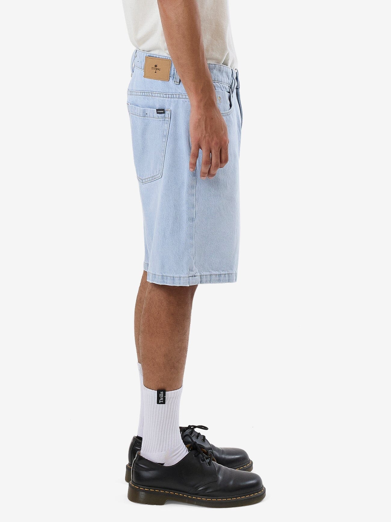 Slacker Denim Short - Light Ash Blue