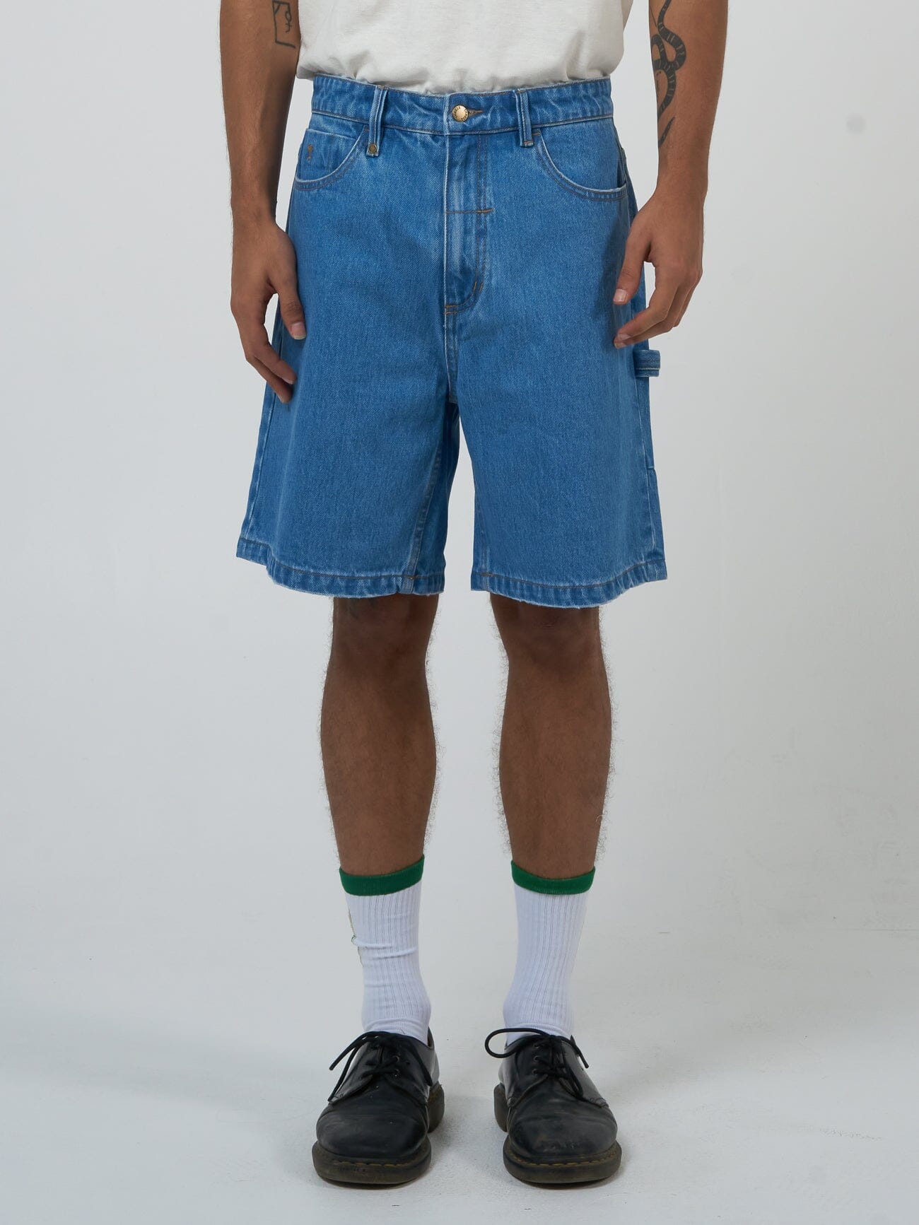 Slacker Denim Short - Peel Blue