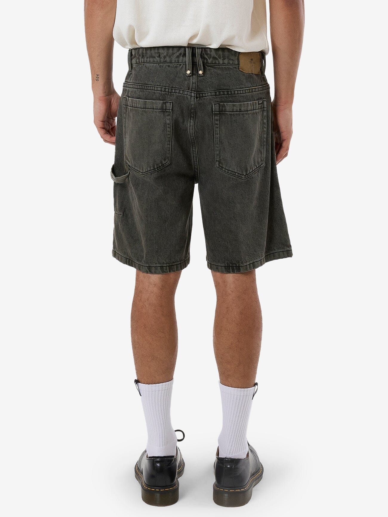 Slacker Denim Short - Tarmac 28