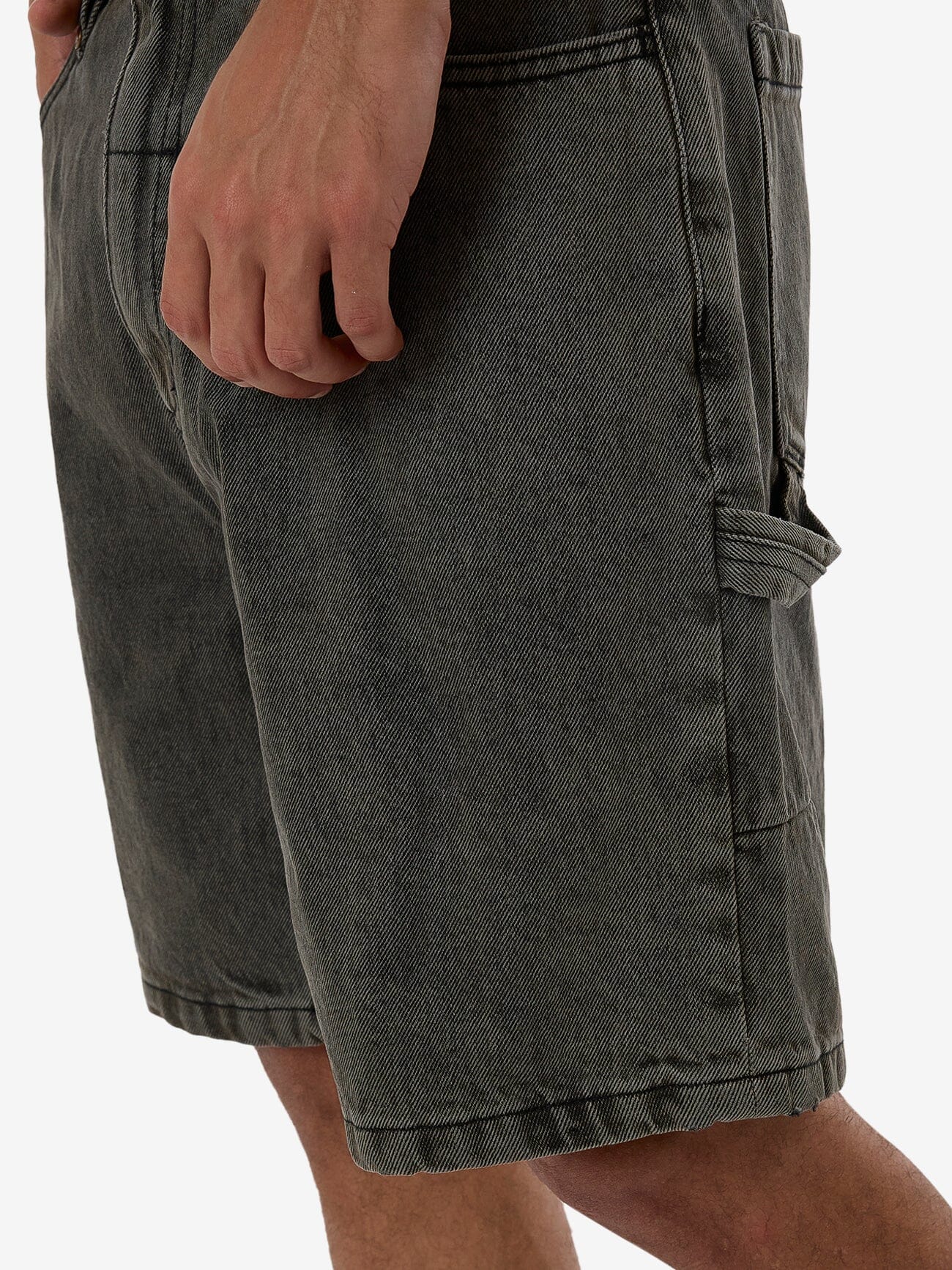 Slacker Denim Short - Tarmac