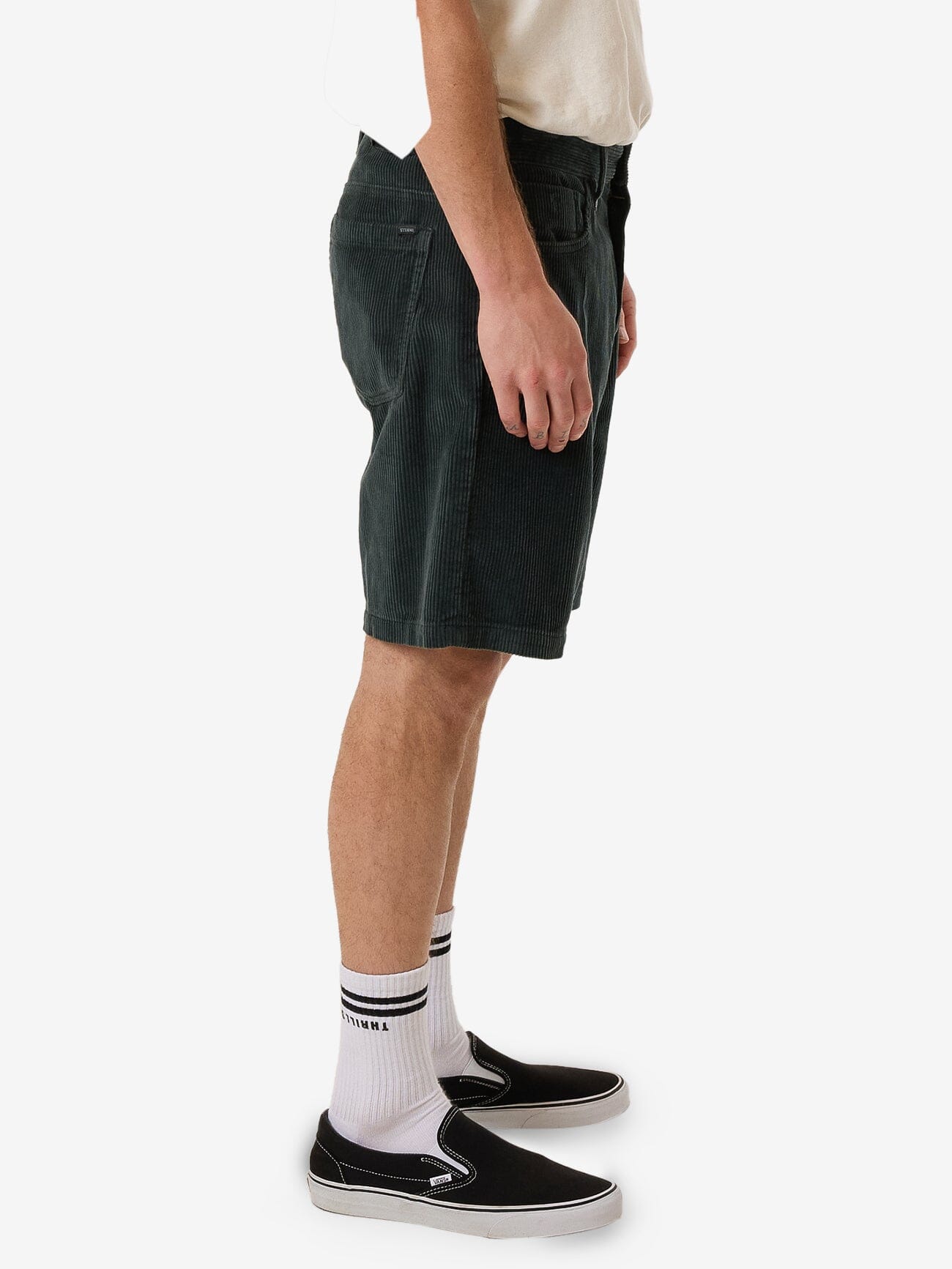 Slacker Cord Short - Dark Jade