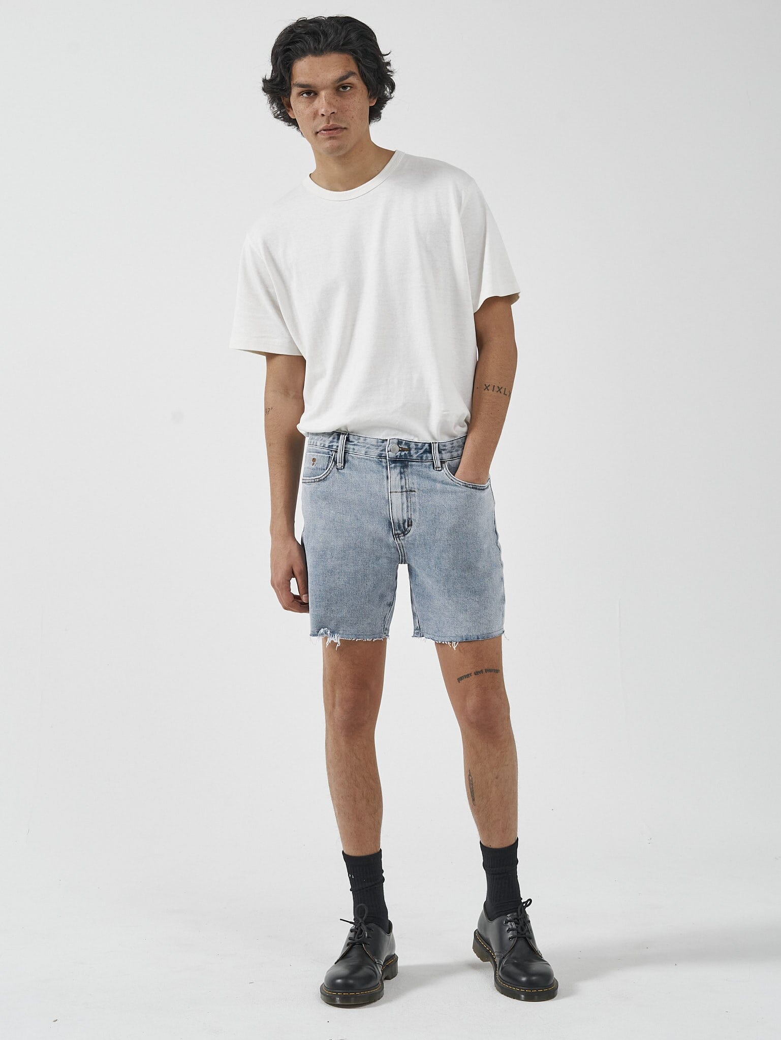 Mandude Denim Short - Garage Blue