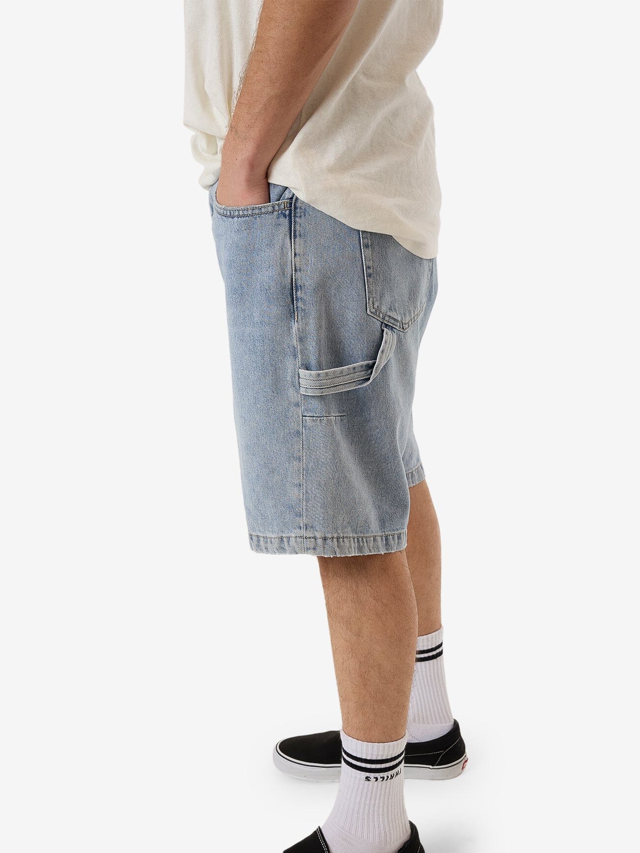 Big Slacker Denim Short - Endless Blue