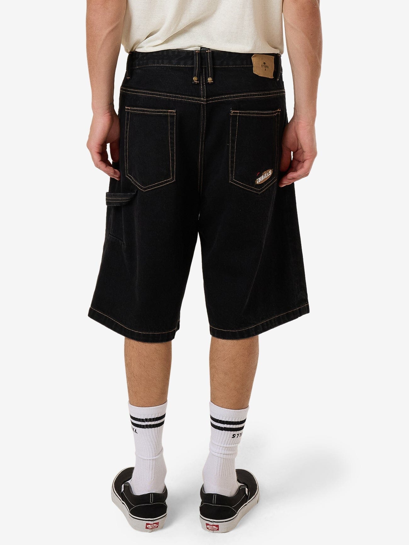 Big Slacker Denim Short - Black Rinse