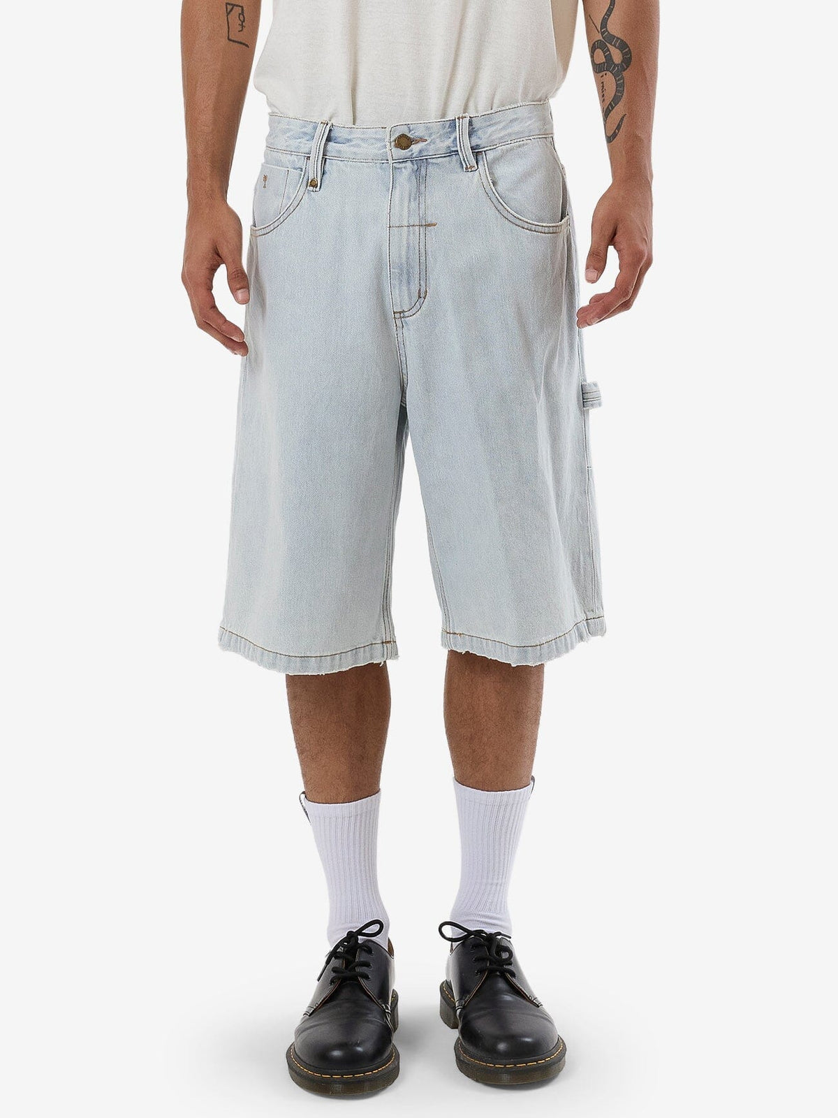 Big Slacker Denim Short in Blue | | Thrills Co. USA