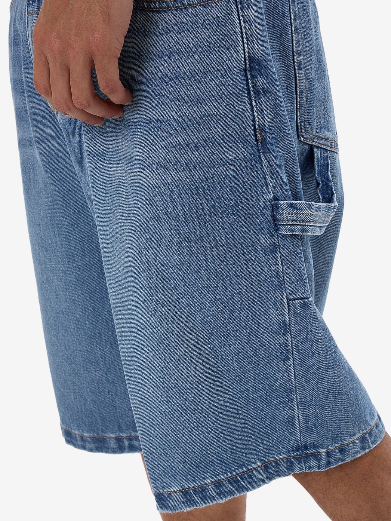 Big Slacker Denim Short - Dark Dust Blue