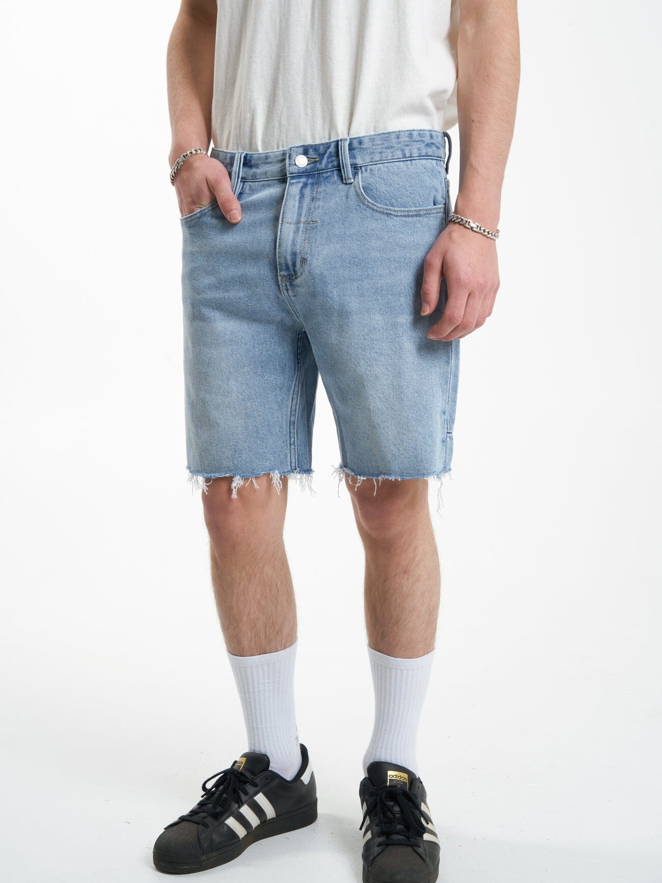 Bones Denim Short - Endless Blue