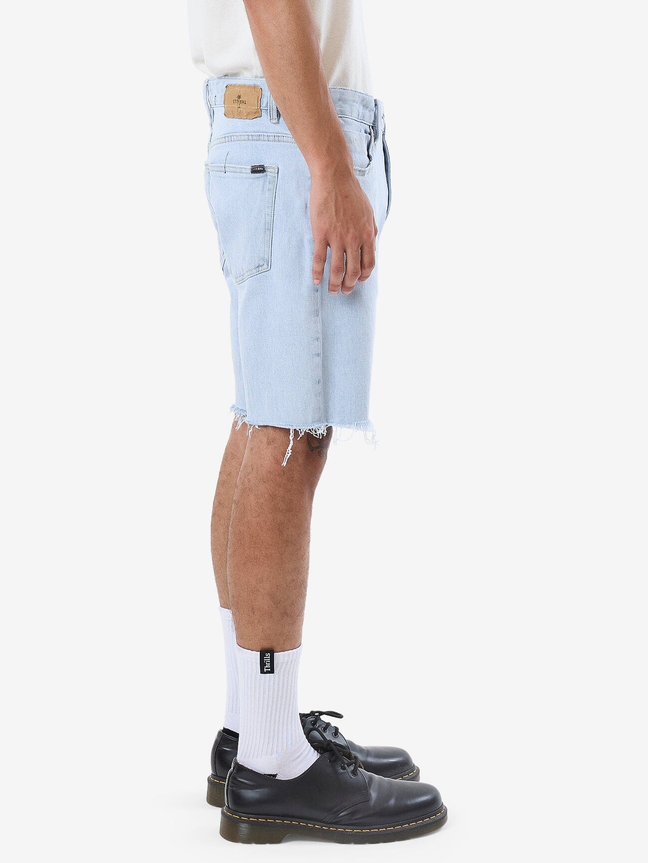 Bones Denim Short - Light Ash Blue