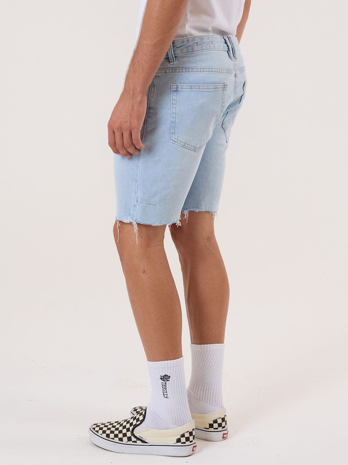 【HI FI FNK】Boldy Bermuda Denim Denim Bermuda Short – BASSIKE