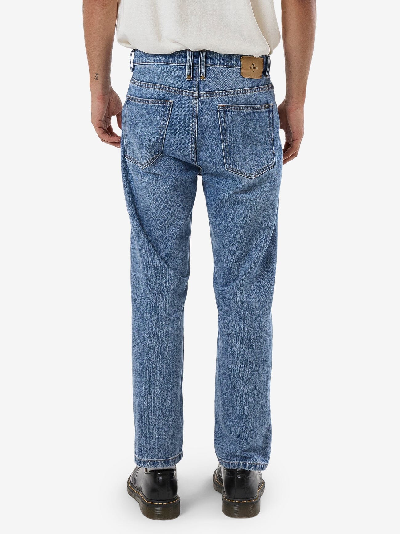 Chopped Denim Jean - Dark Dust Blue