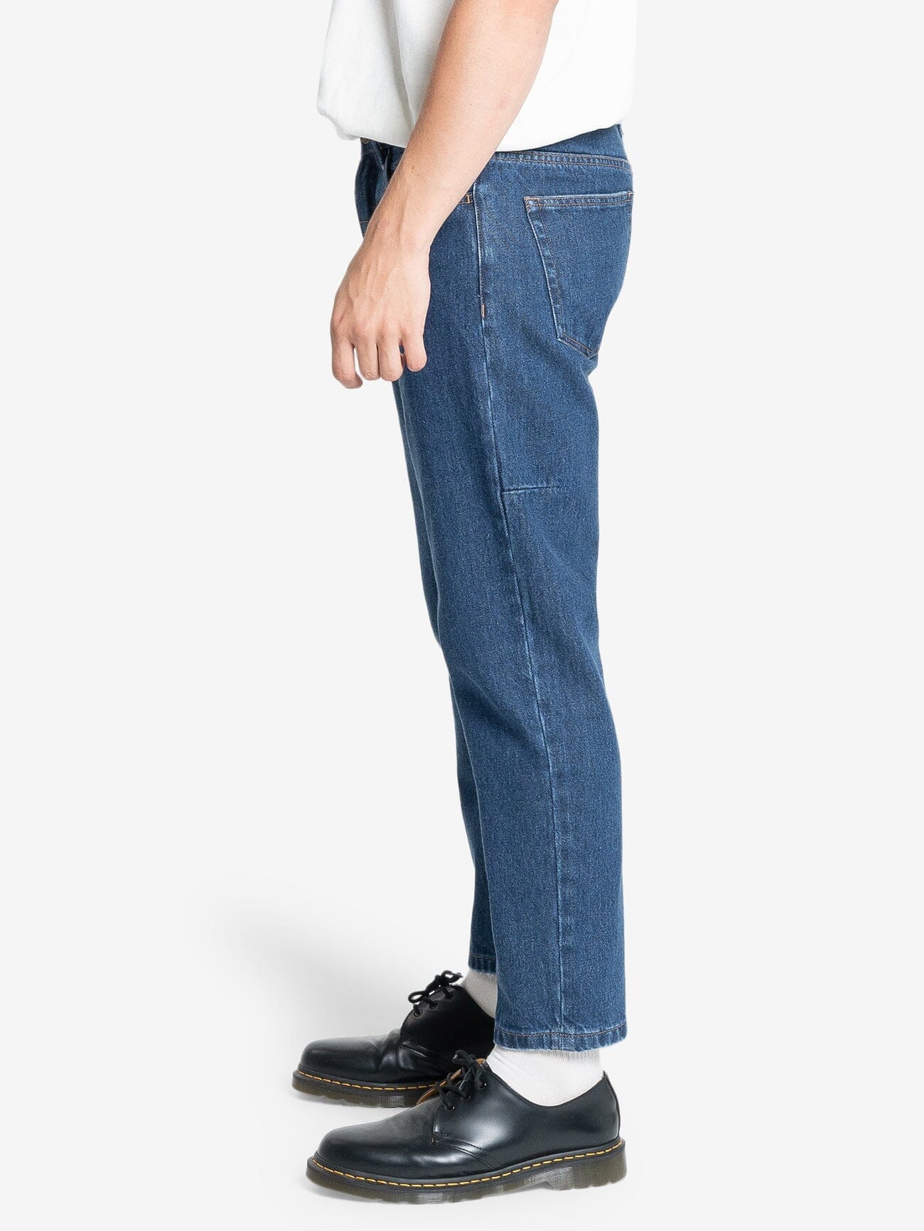 Chopped Denim Jean - Double Indigo Rinse 28