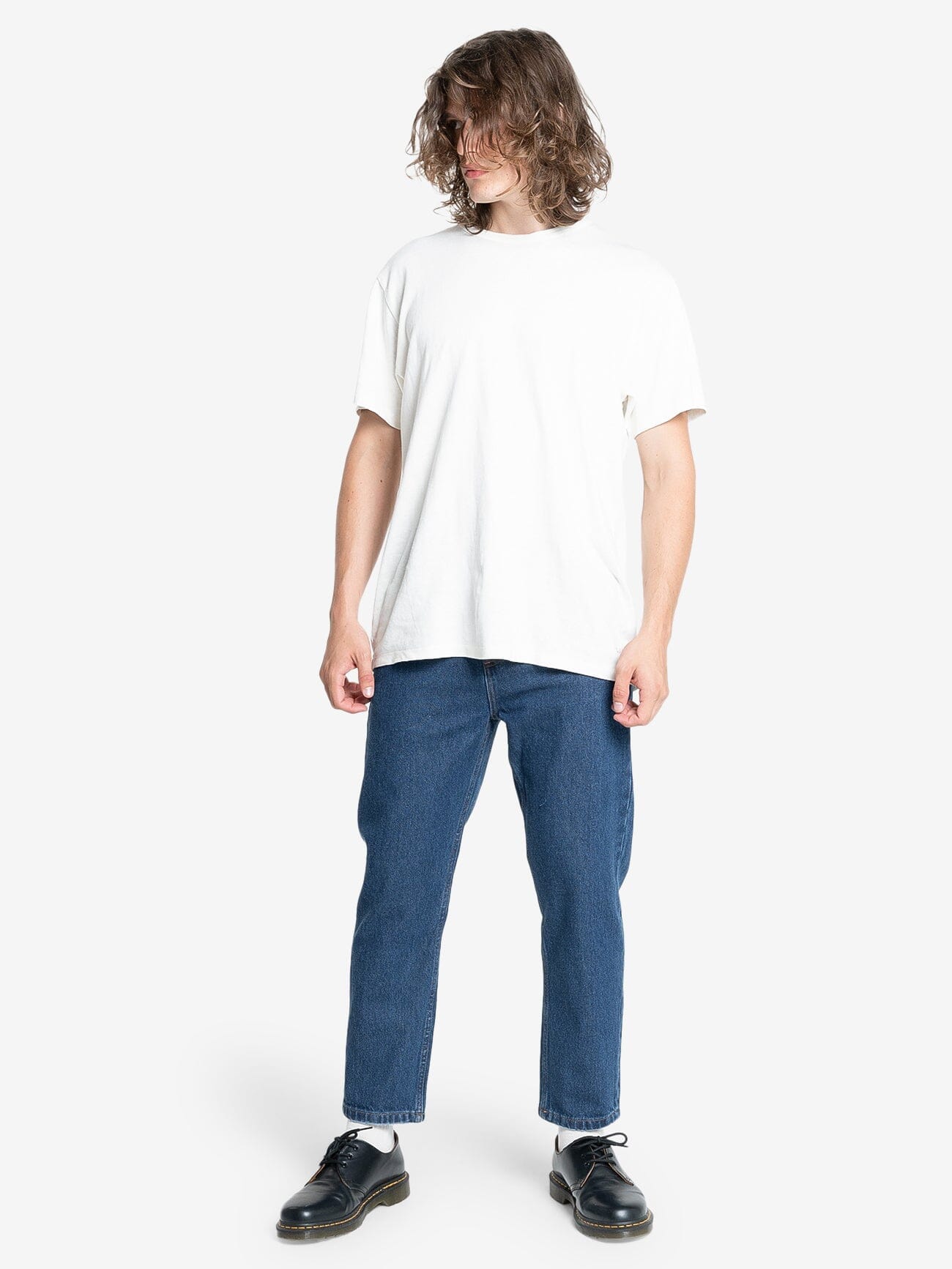 Chopped Denim Jean - Double Indigo Rinse 28