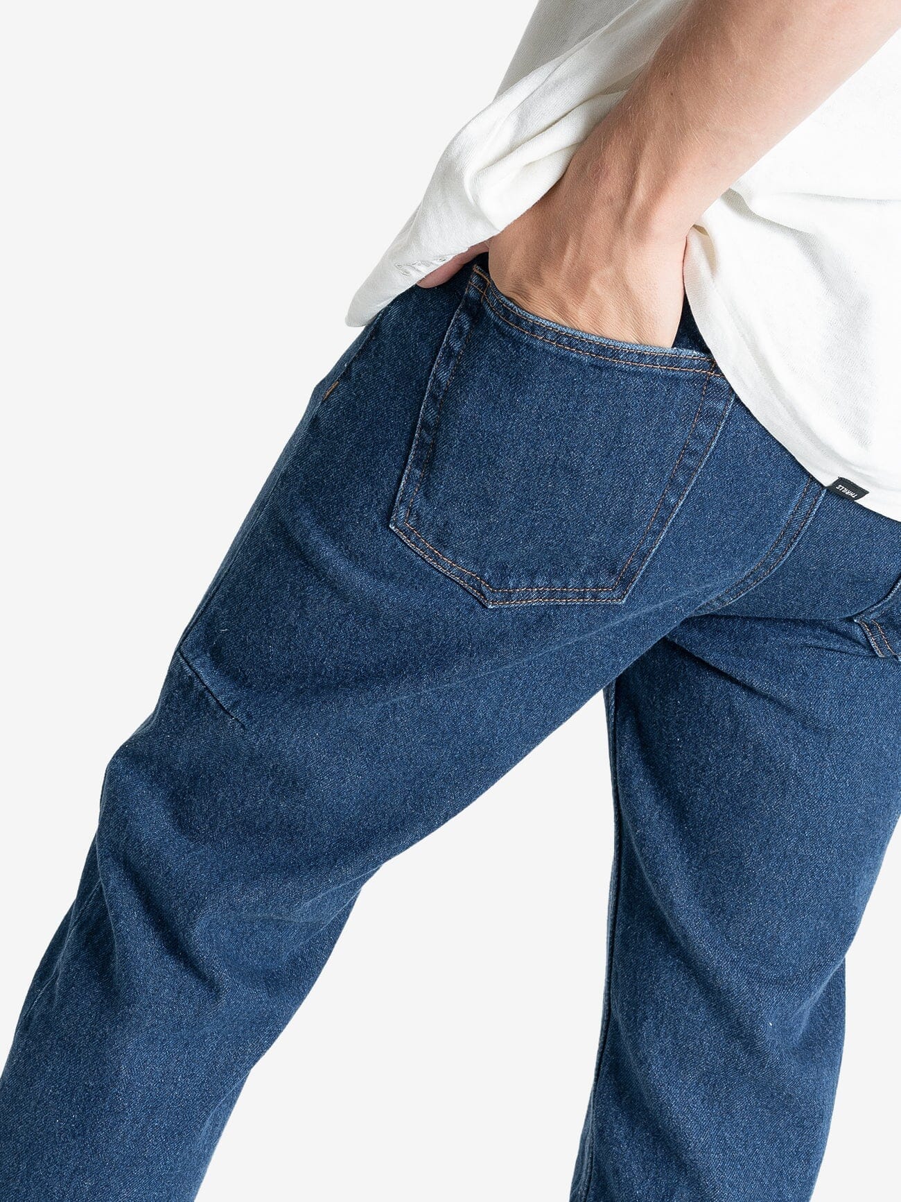 Chopped Denim Jean - Double Indigo Rinse 28