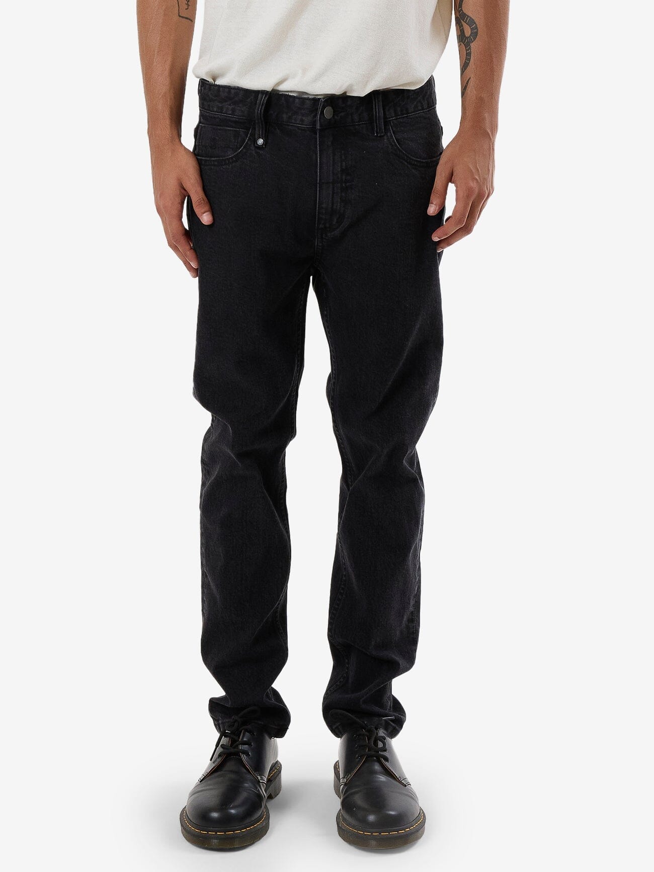 Bones Denim Jean - Aged Black 28