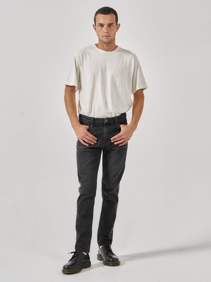 Bones Denim Jean - Smoke Black