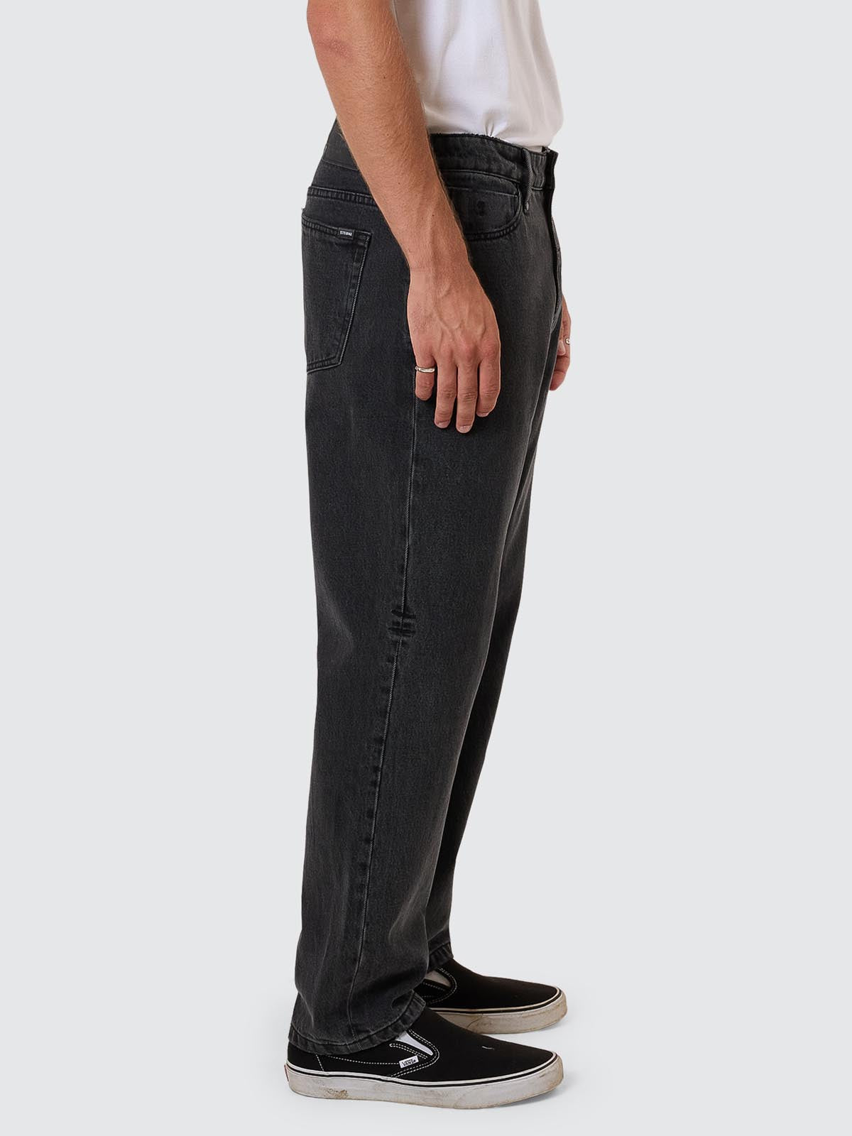 Slacker Denim Jean - Ash Black 26