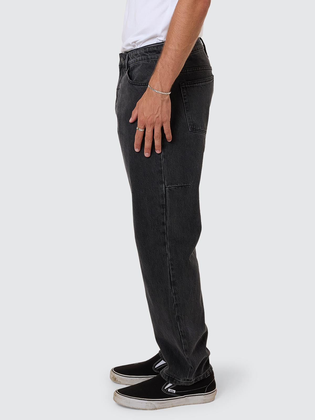 Slacker Denim Jean - Ash Black 26