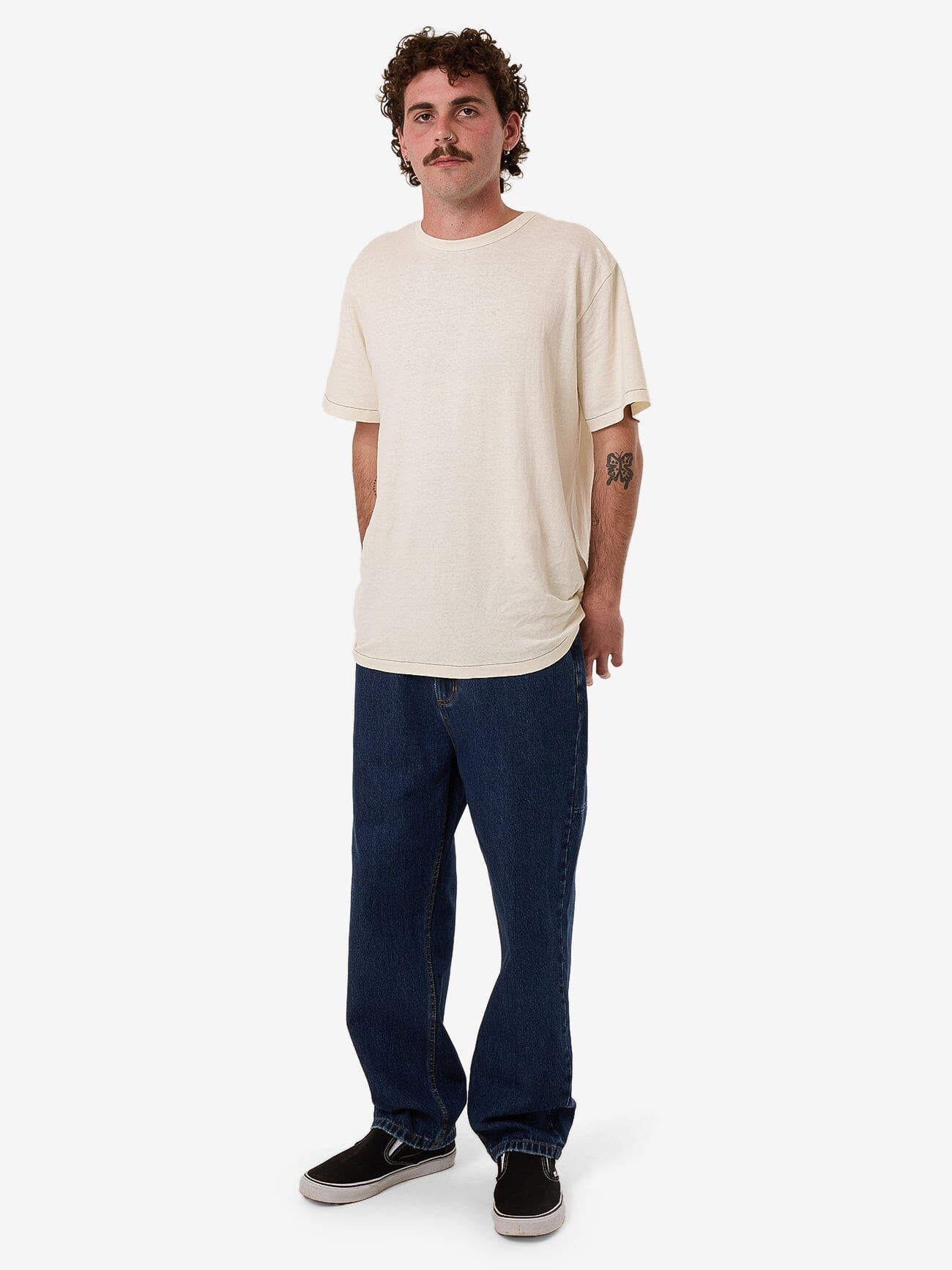 【SATIIIZ】Tena Heart Pocket Cotton Pants Viska Pants