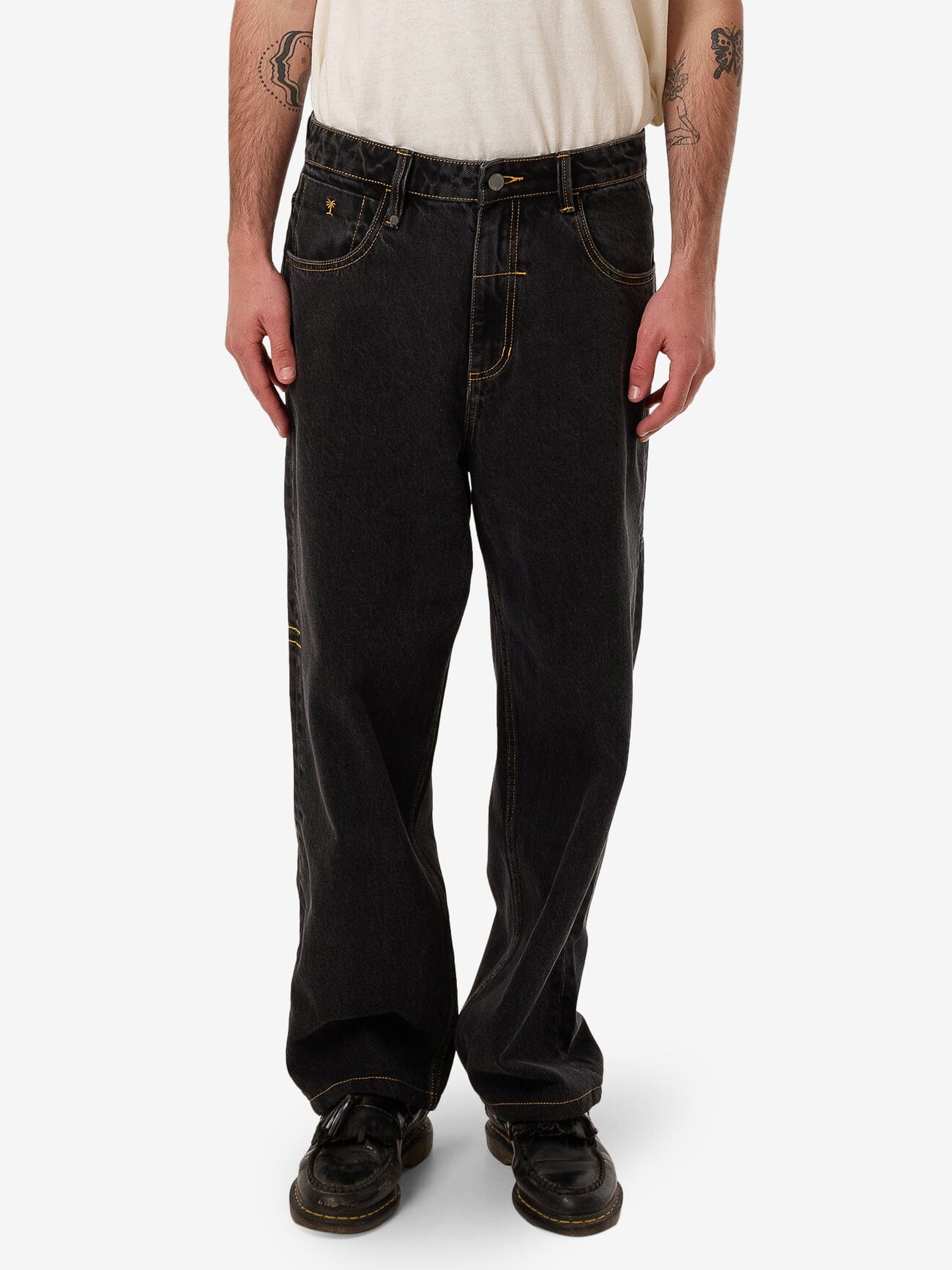 Big Slacker Denim Jean - Black Bull 28