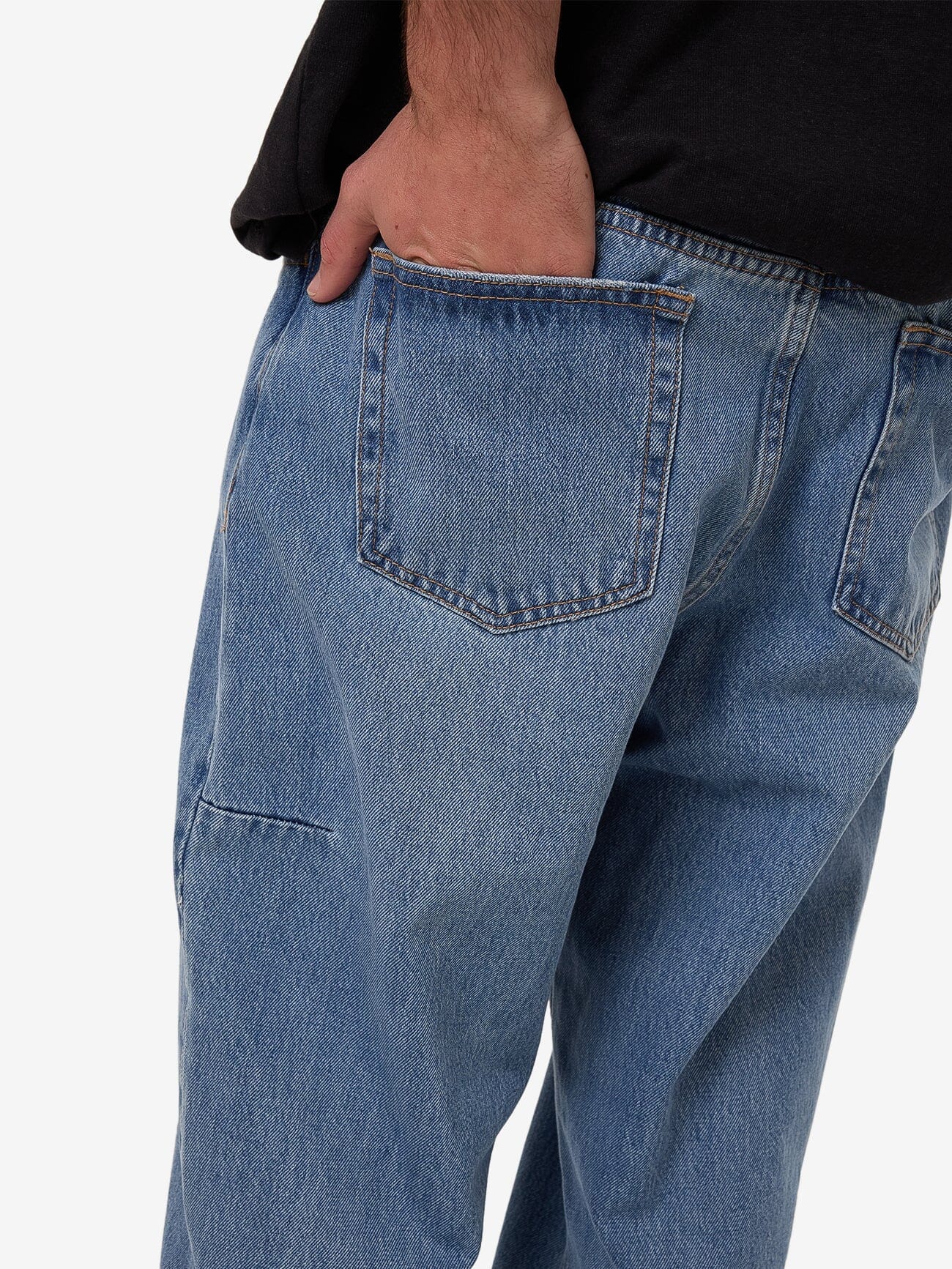 Big Slacker Denim Jean - Dark Dust Blue