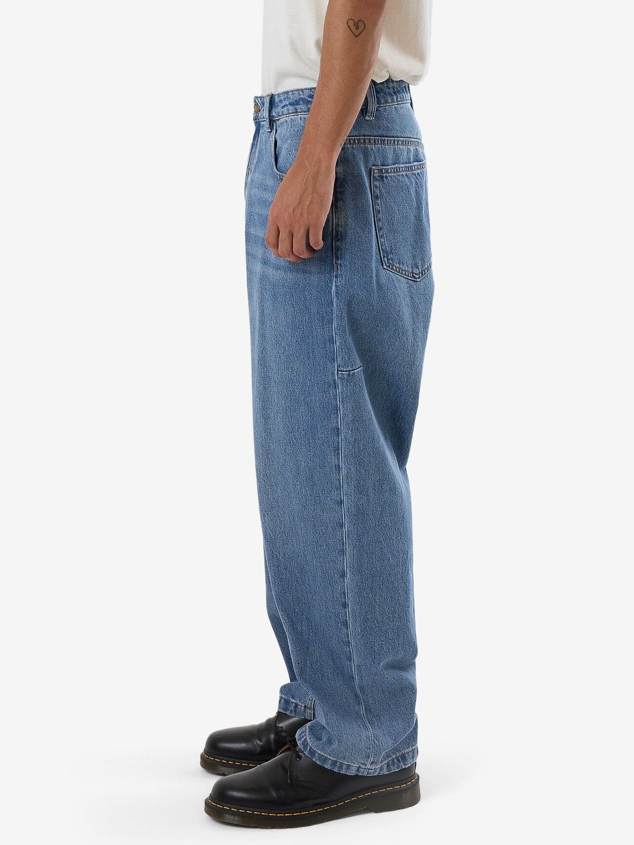 Big Slacker Denim Jean - Dark Dust Blue