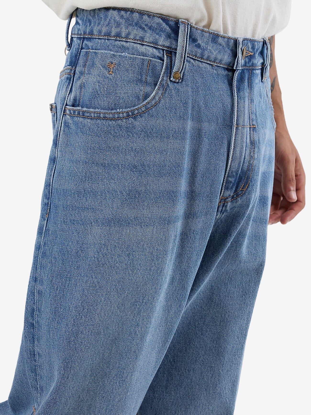 Big Slacker Denim Jean - Dark Dust Blue