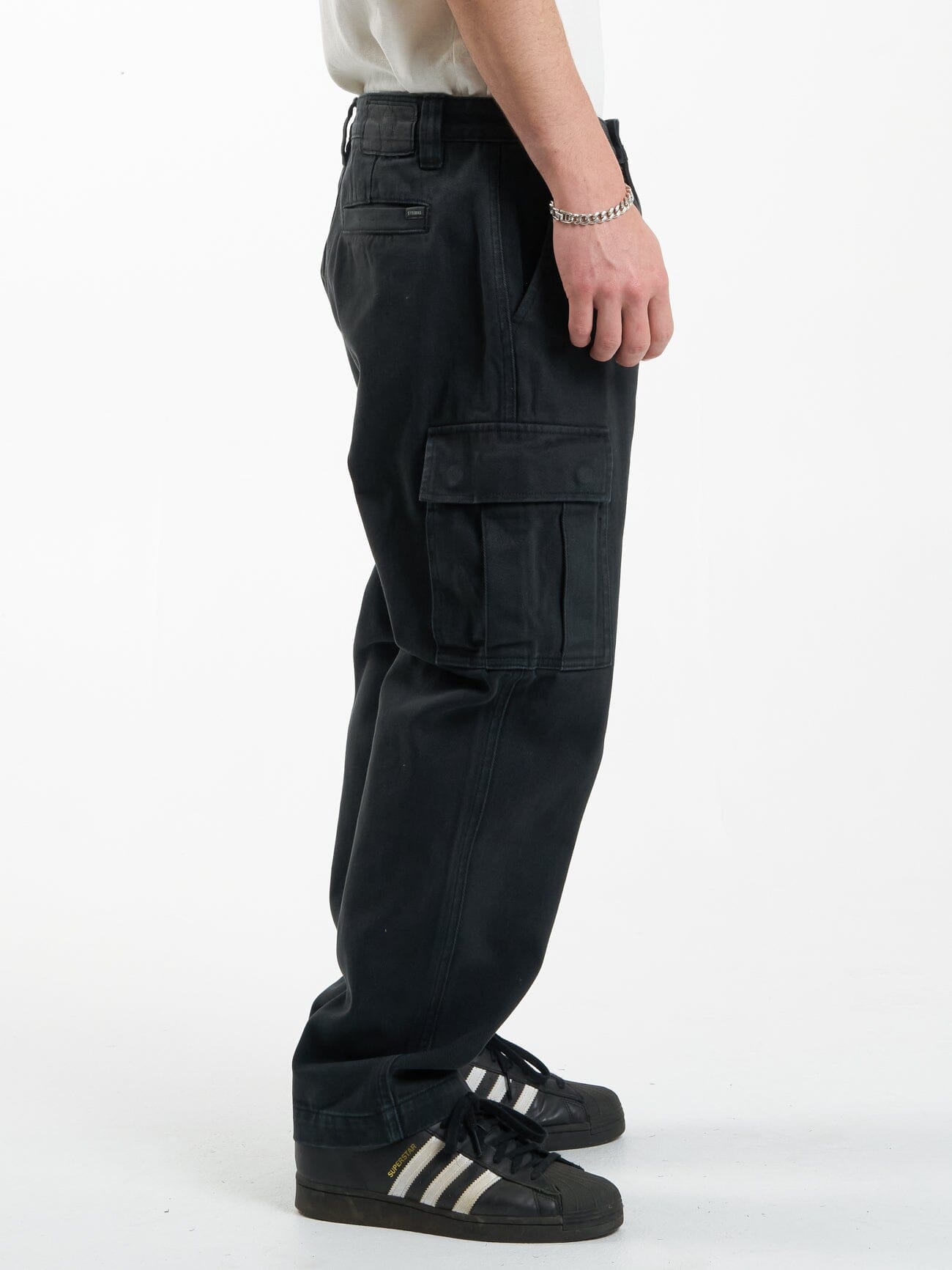 Slacker Denim Cargo Jean - Dusk Black