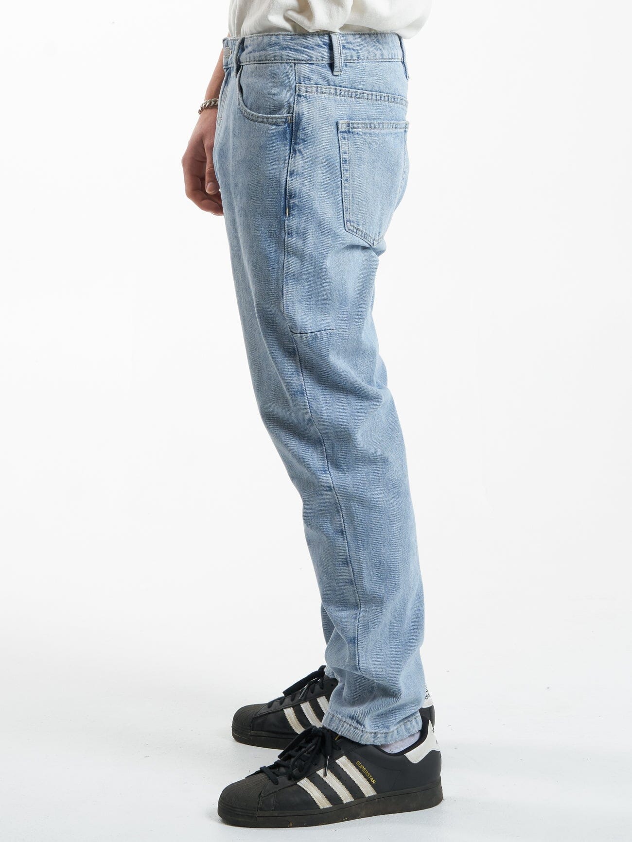 Unchopped Denim Jean - Endless Blue