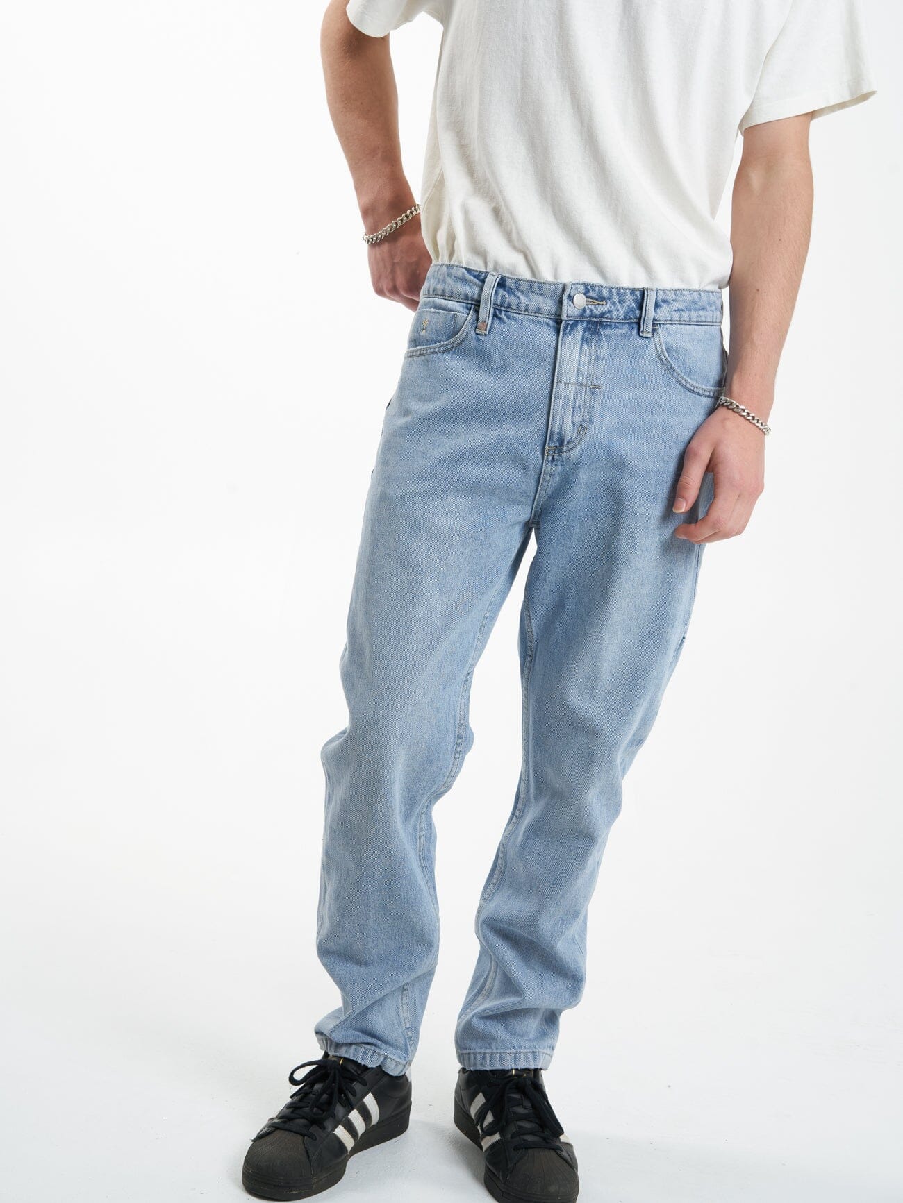 Unchopped Denim Jean - Endless Blue