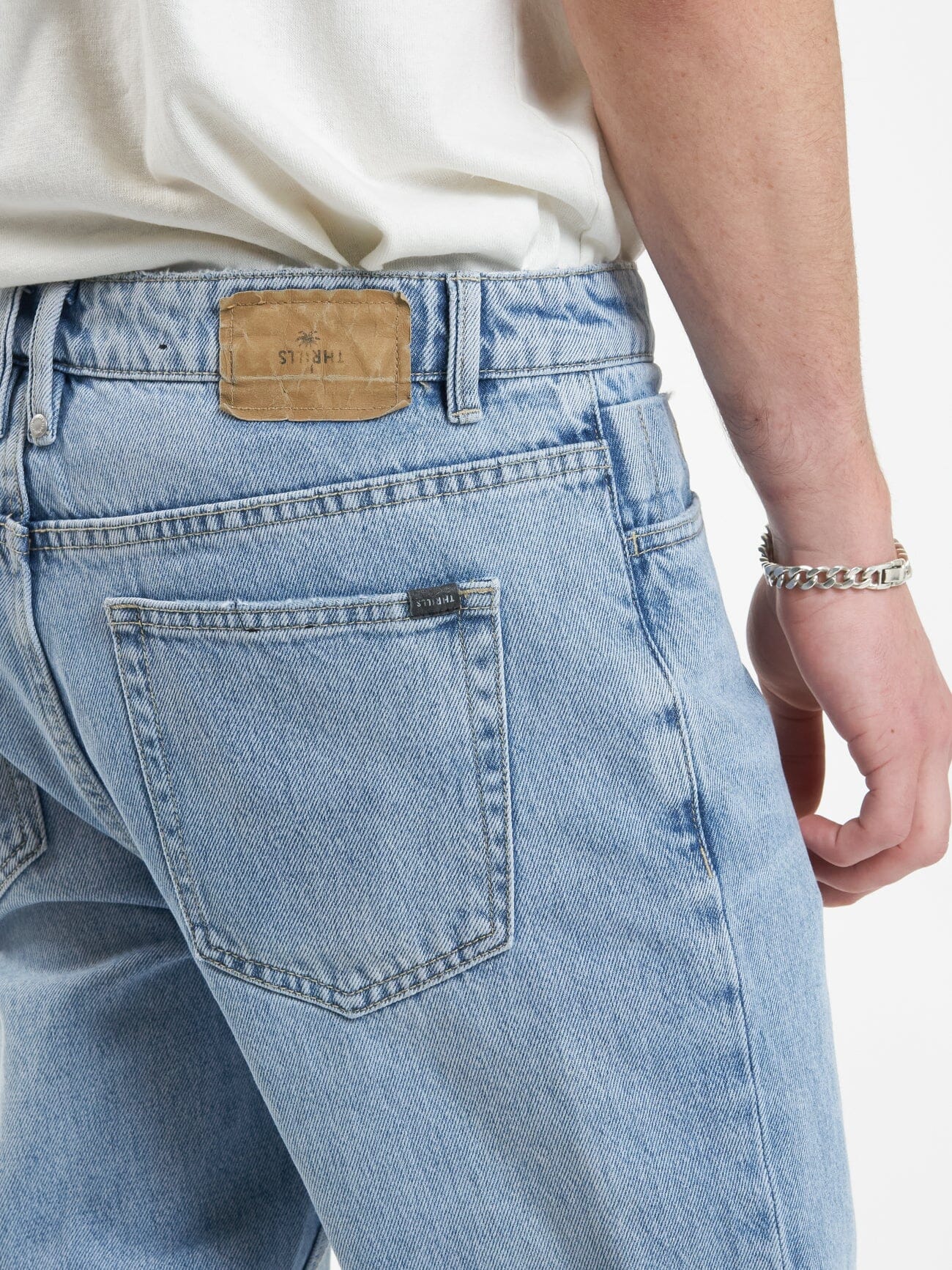 Unchopped Denim Jean - Endless Blue
