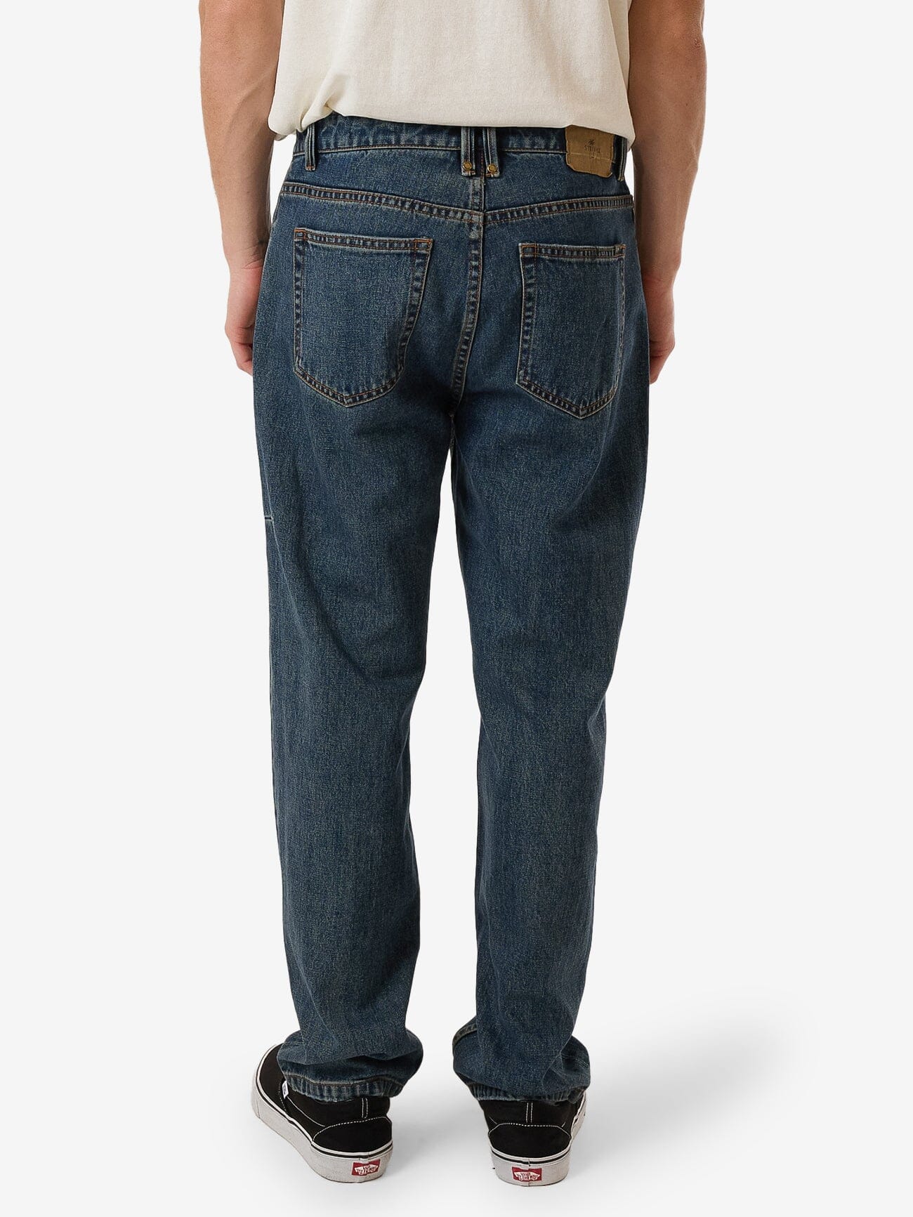 Straight Line Denim Jean - Dirty Thrills Blue