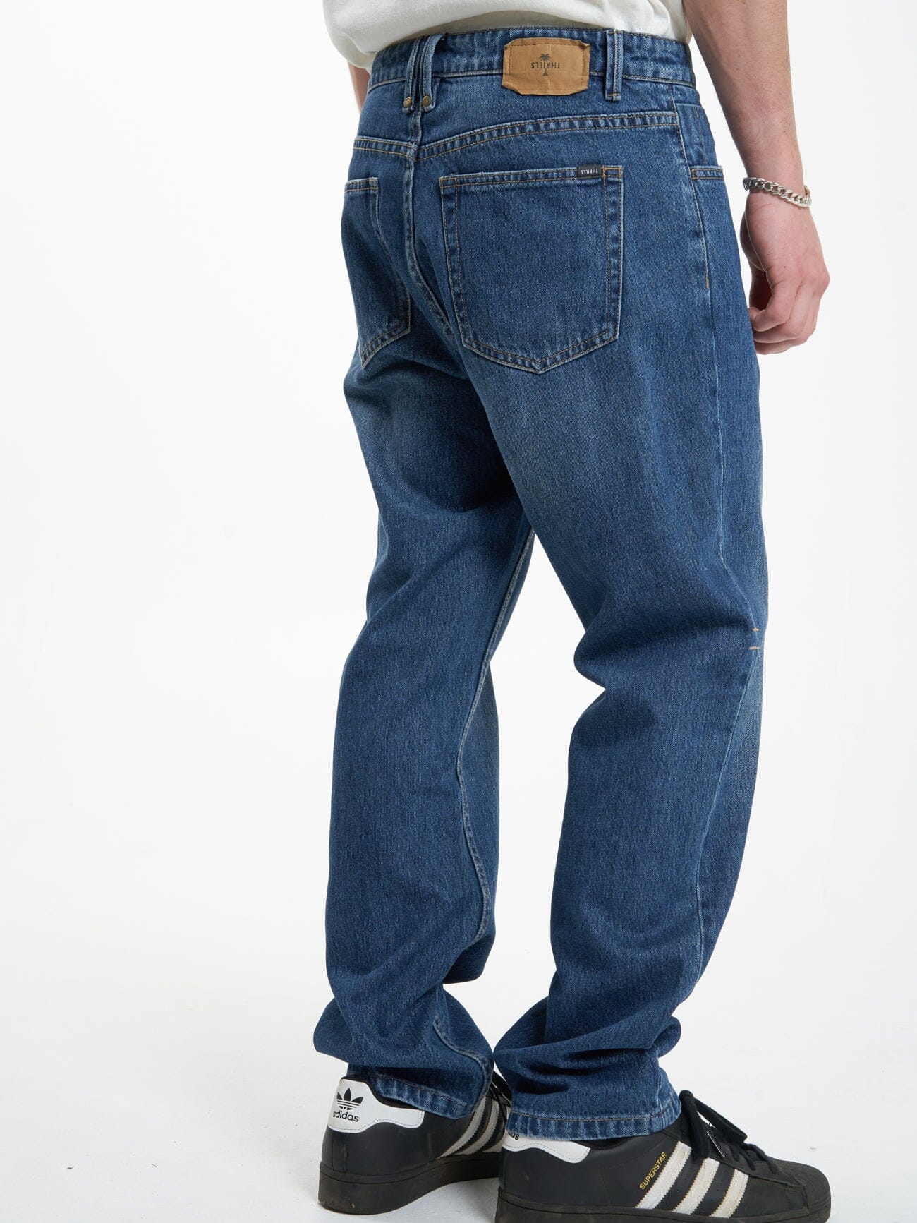 Straight Line Denim Jean - Roadhouse Blue