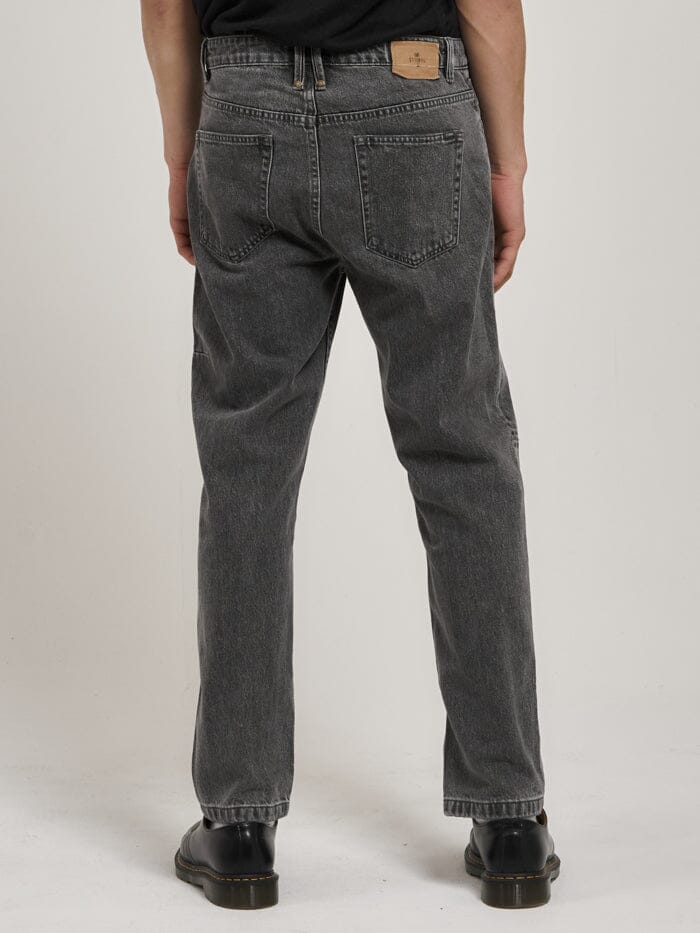 Straight Line Denim Jean - Asphalt Grey