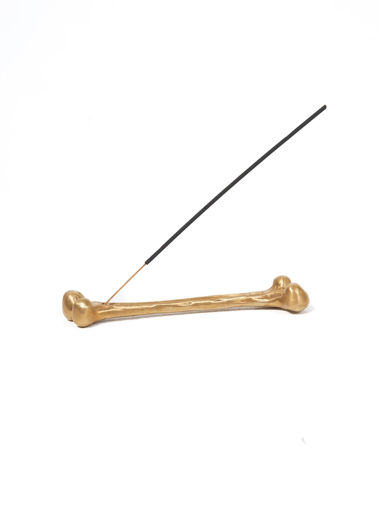 Bone Incense Holder - Anti. Brass