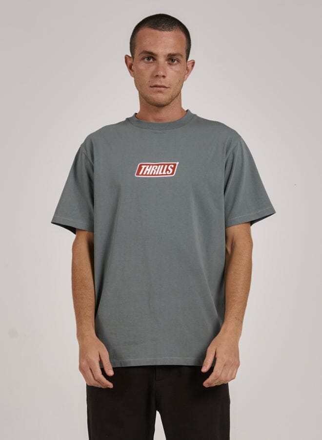 Slappy Merch Fit Tee - Scrubs Green | Thrills Co. | Thrills Co. USA