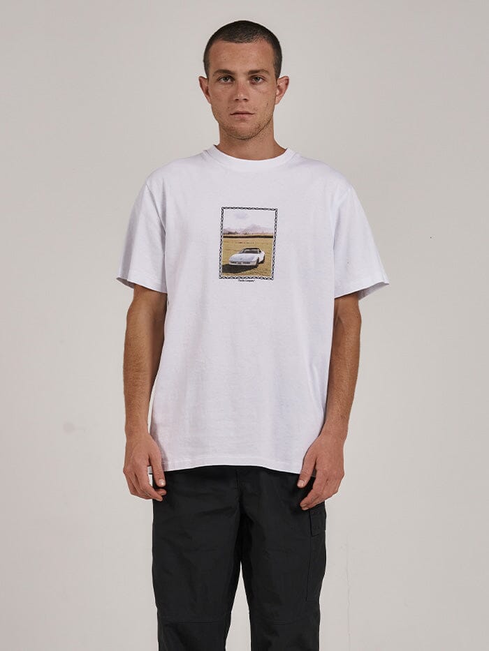 Field Of Speed Merch Fit Tee - White