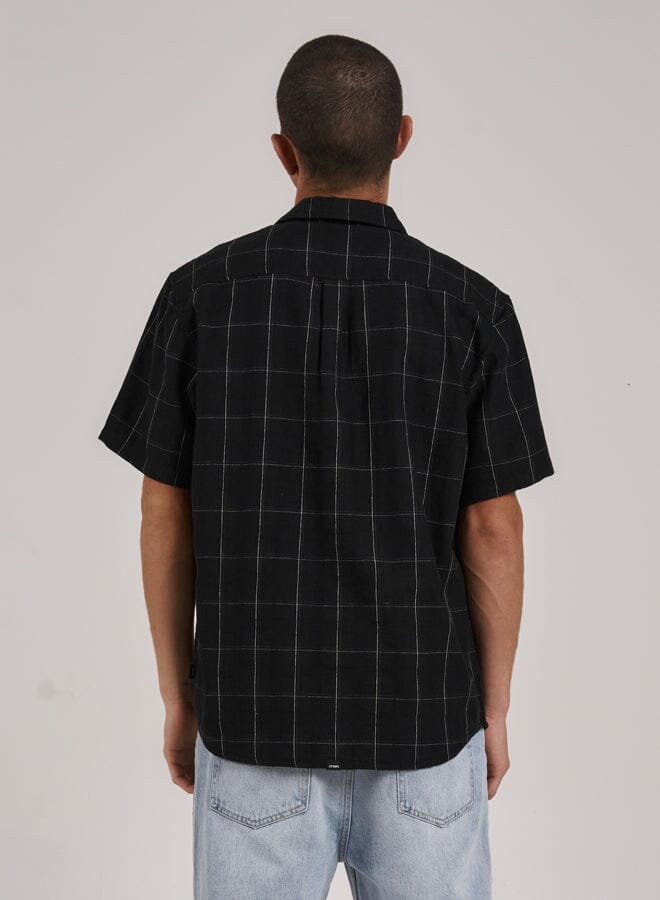 Below Your Mind Short Sleeve Shirt - Black